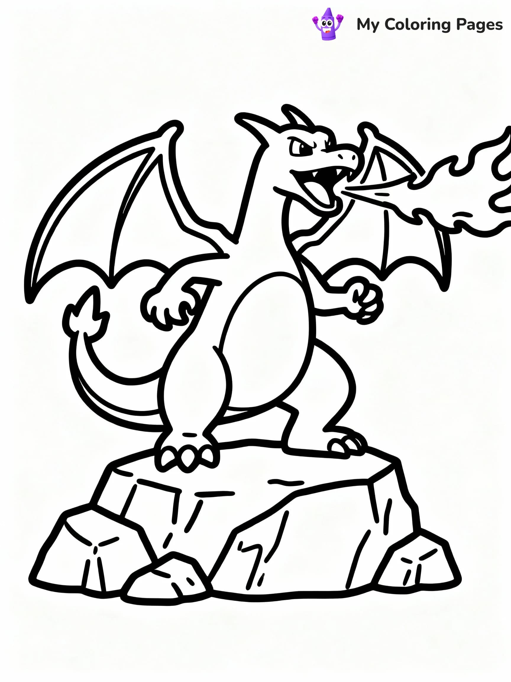 Charizard Coloring Pages - 3