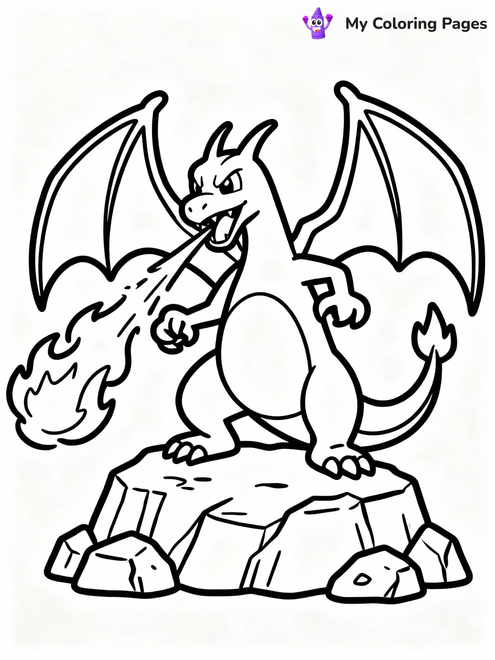 Charizard Coloring Pages - 2