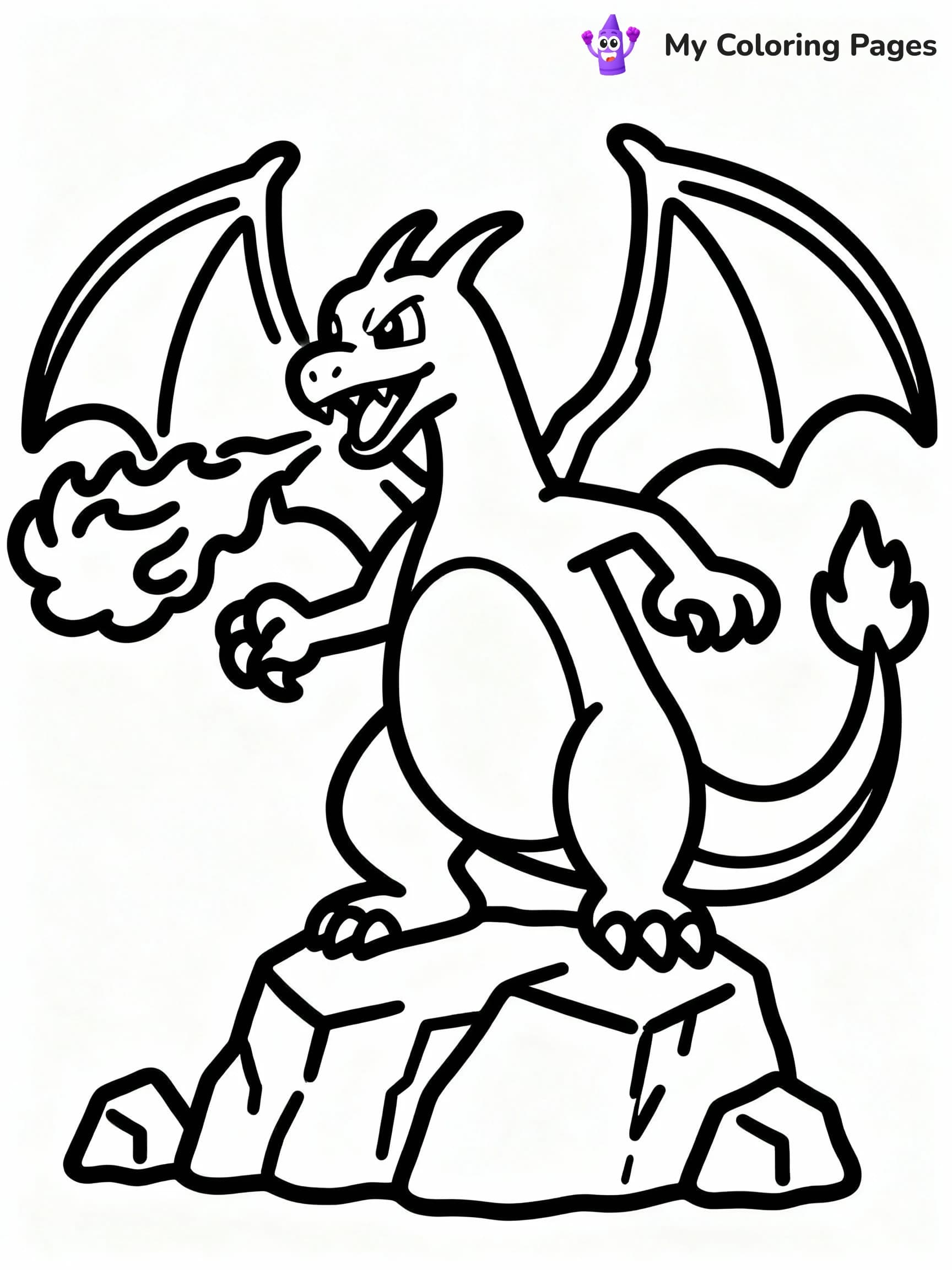 Charizard Coloring Pages - 1