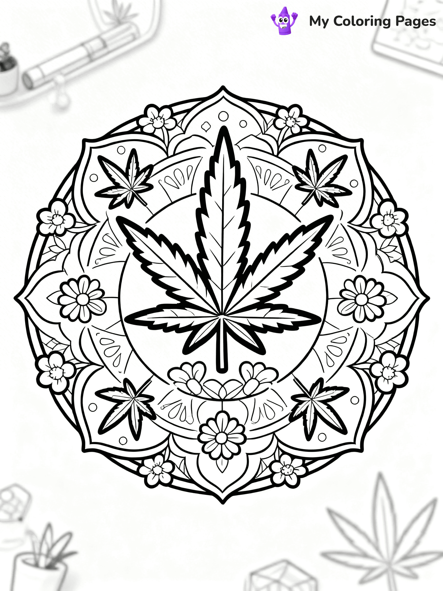 Stoner Coloring Pages - 15
