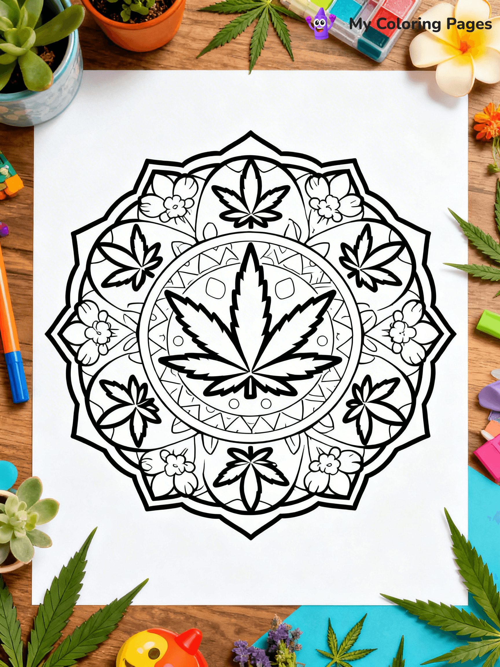 Stoner Coloring Pages - 9