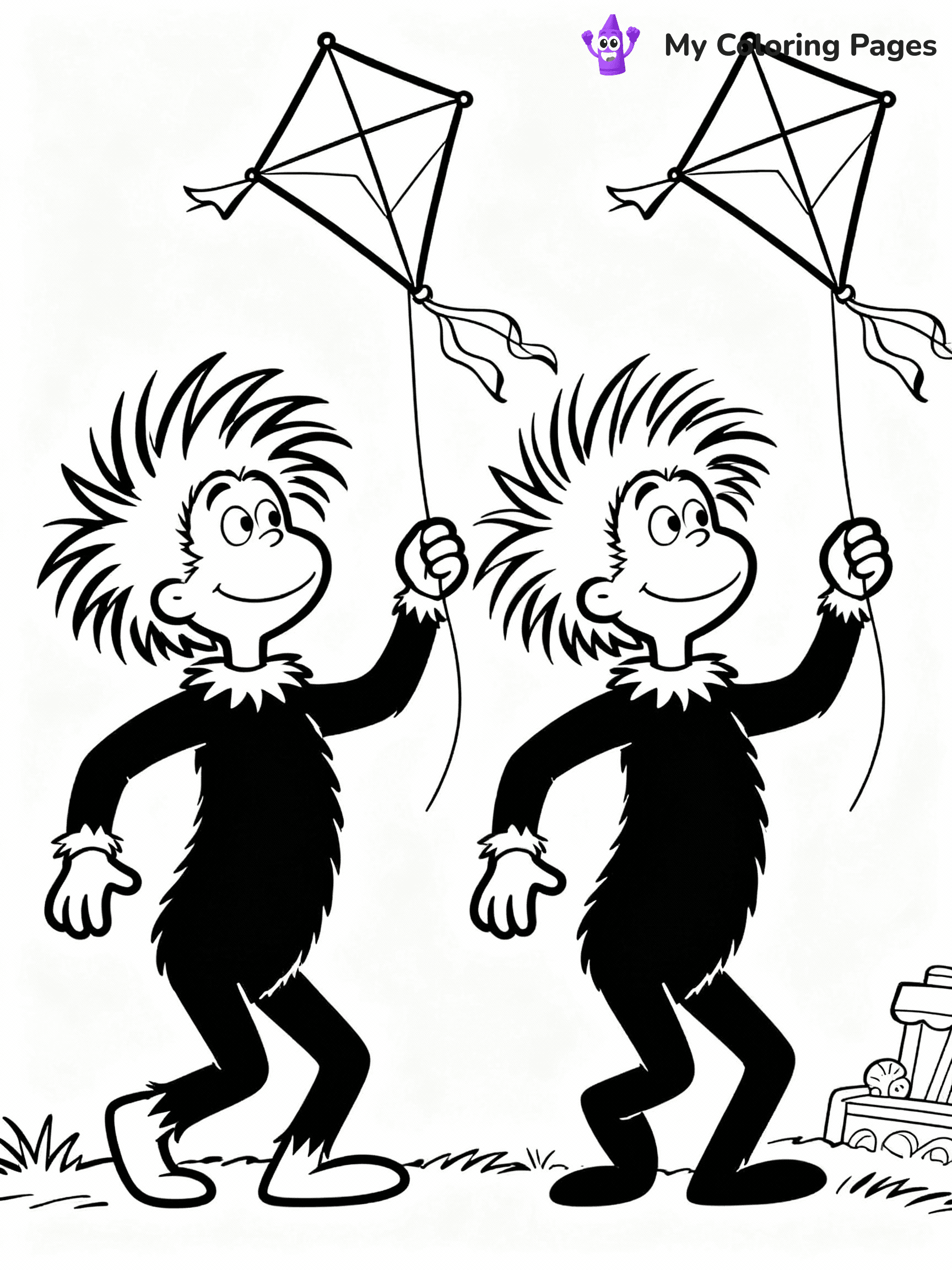 Cat In The Hat Coloring Pages - 25