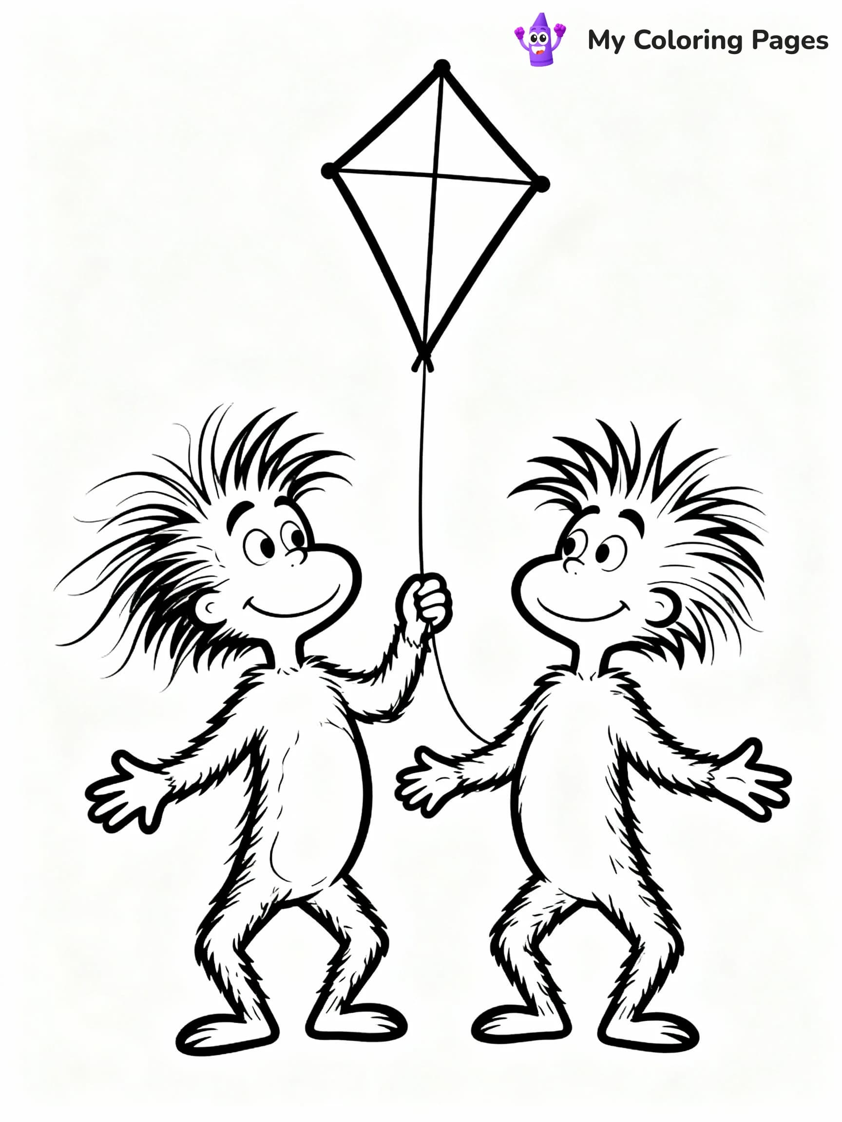 Cat In The Hat Coloring Pages - 23