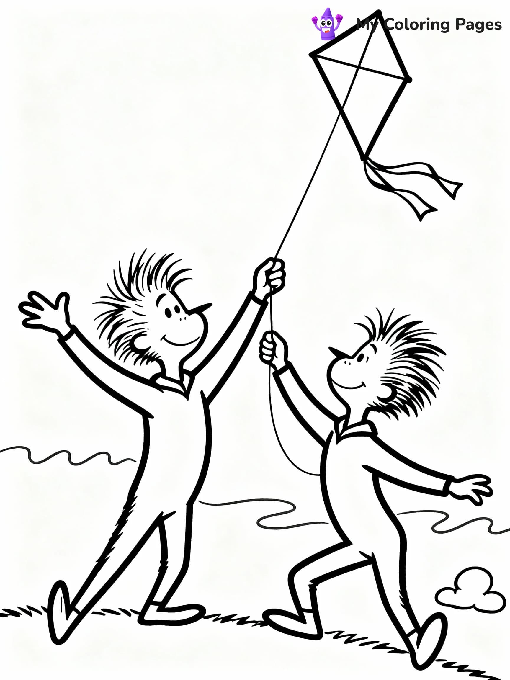 Cat In The Hat Coloring Pages - 22