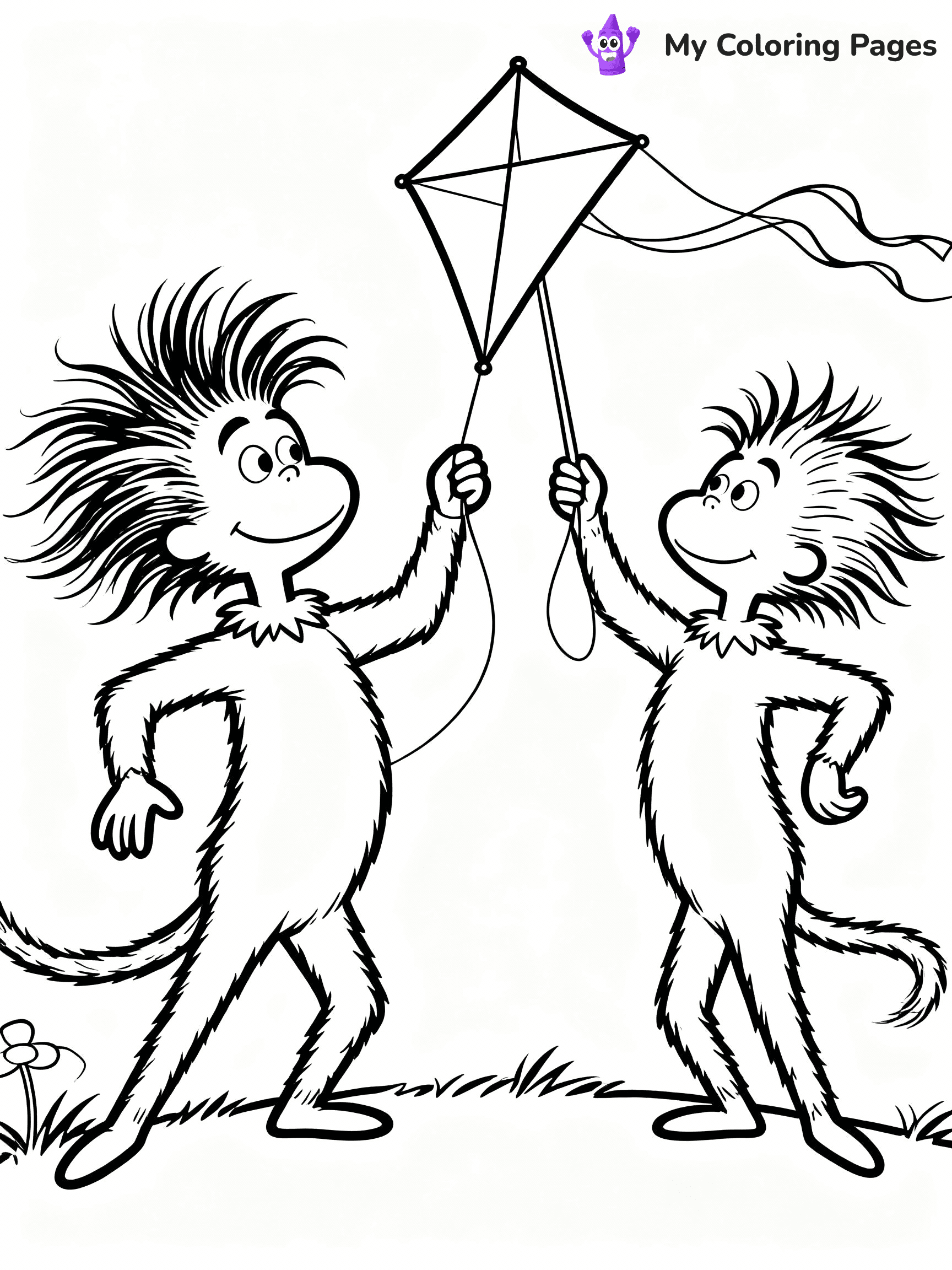 Cat In The Hat Coloring Pages - 21