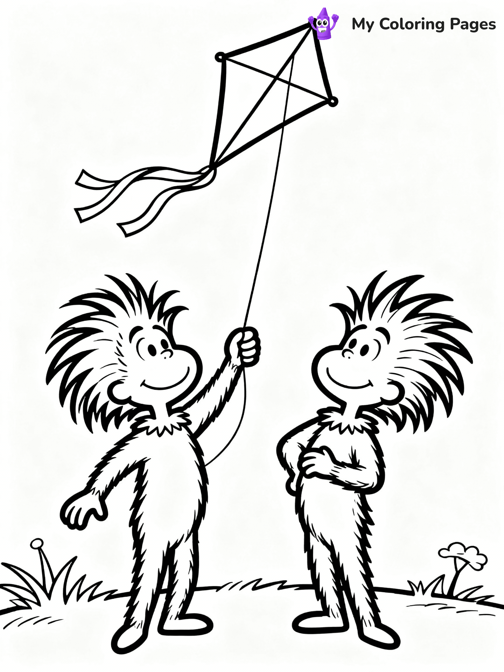 Cat In The Hat Coloring Pages - 19
