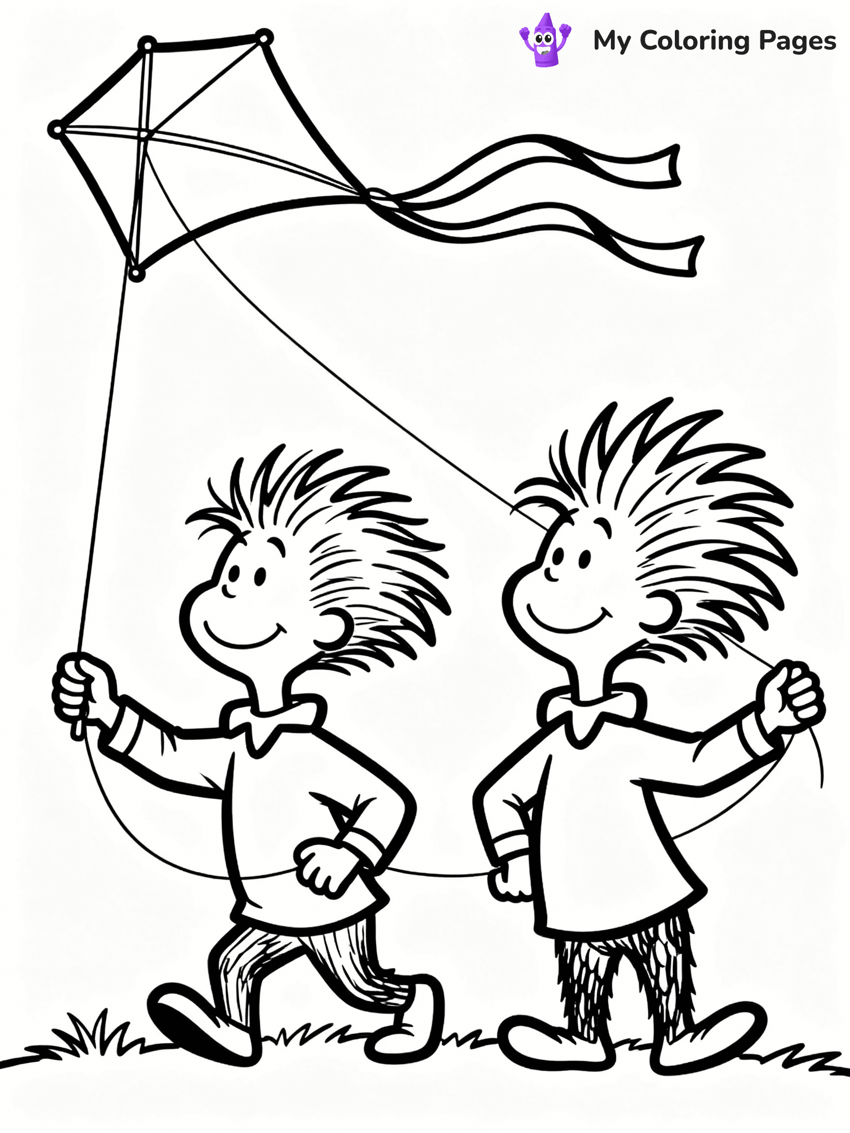Cat In The Hat Coloring Pages - 15