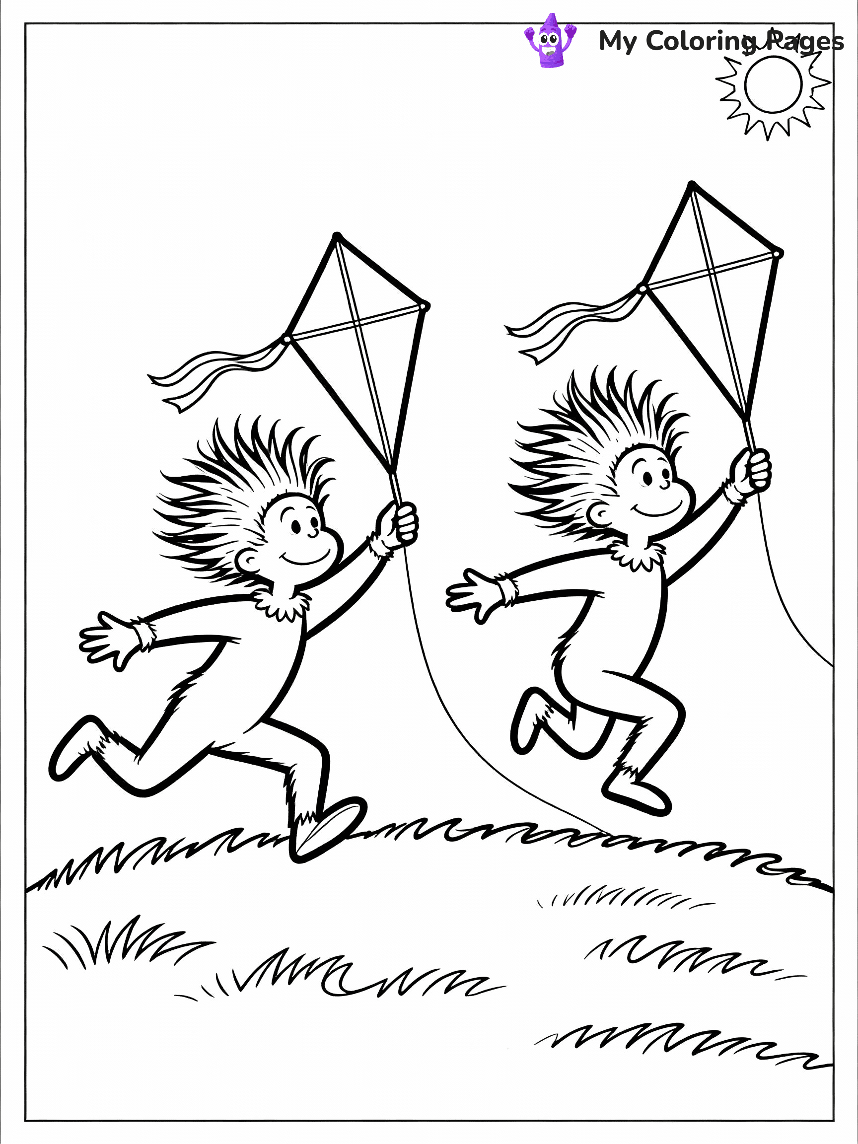 Cat In The Hat Coloring Pages - 14