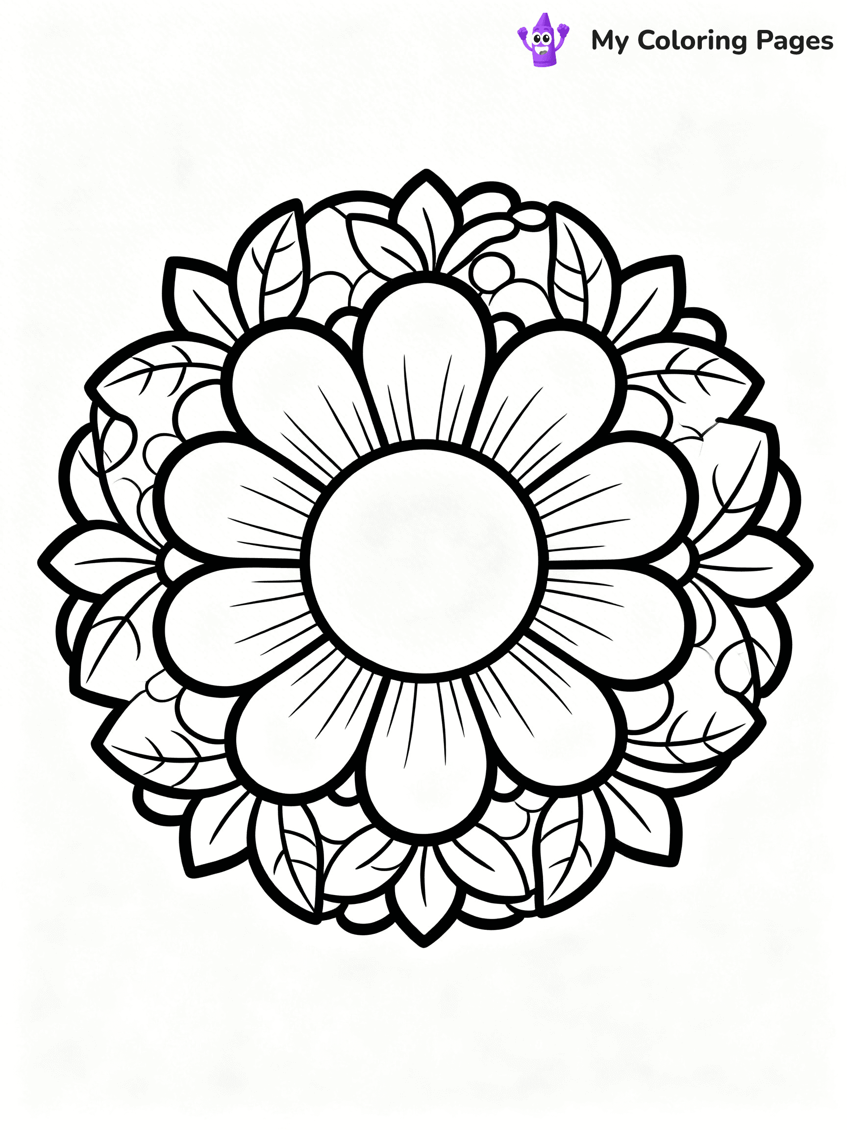 Circle Coloring Pages - 46