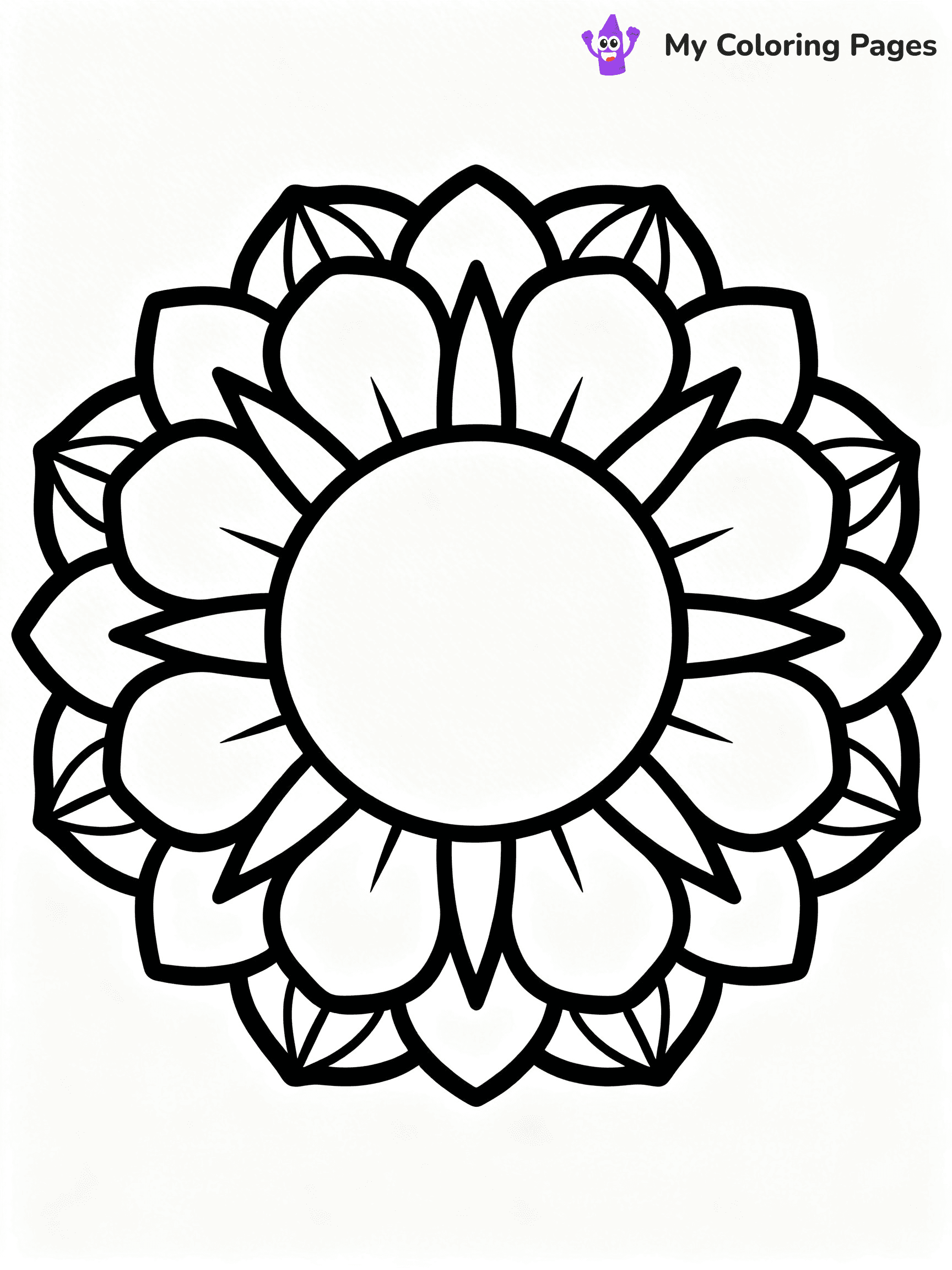 Circle Coloring Pages - 45