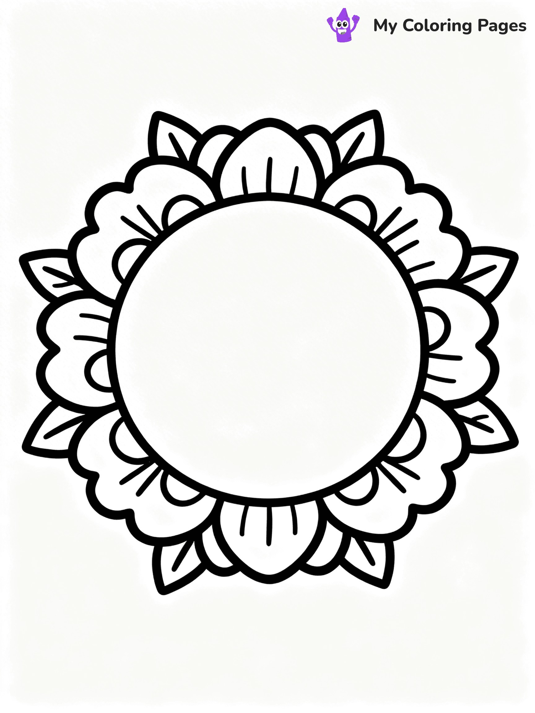Circle Coloring Pages - 42