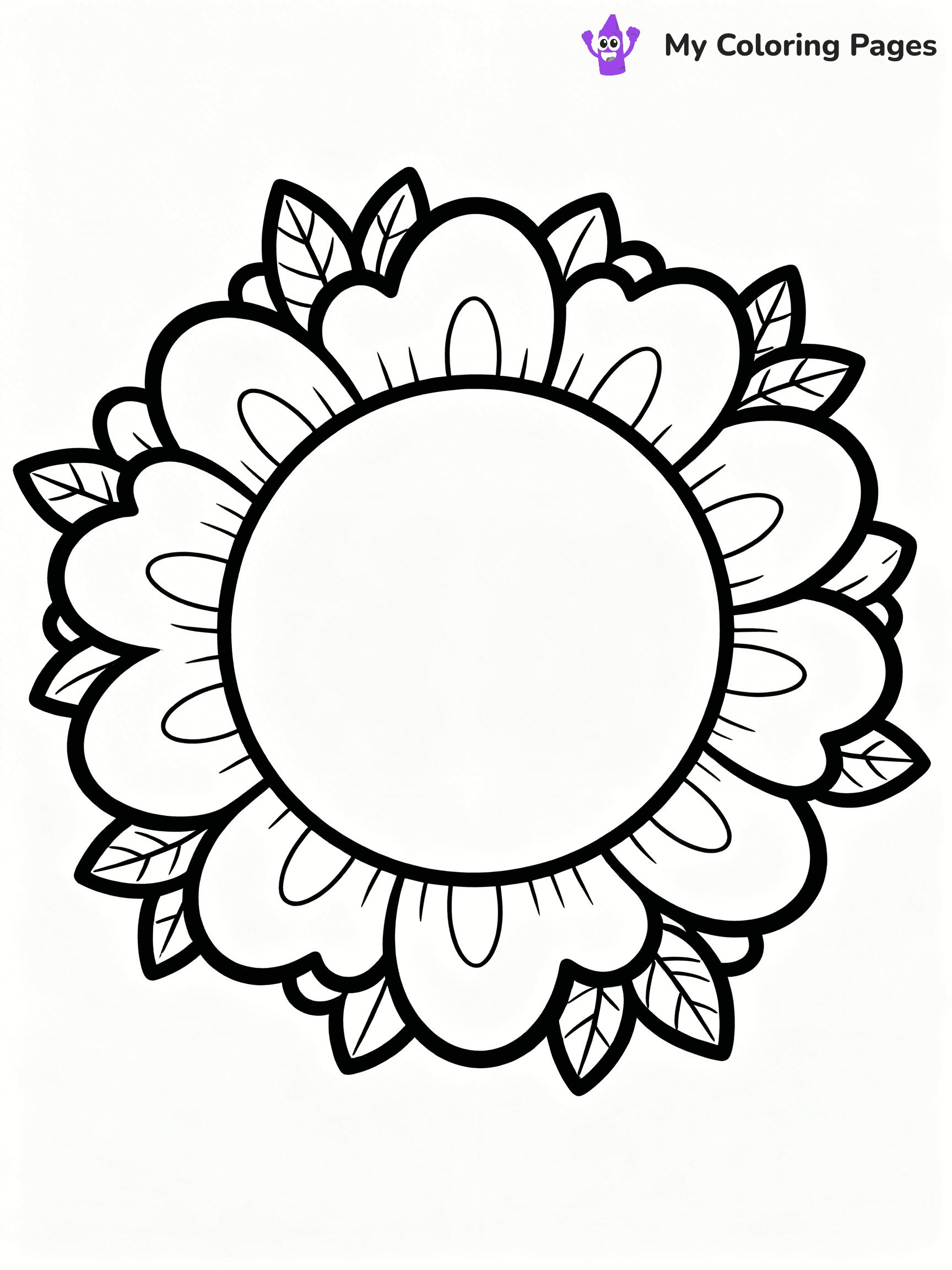Circle Coloring Pages - 40