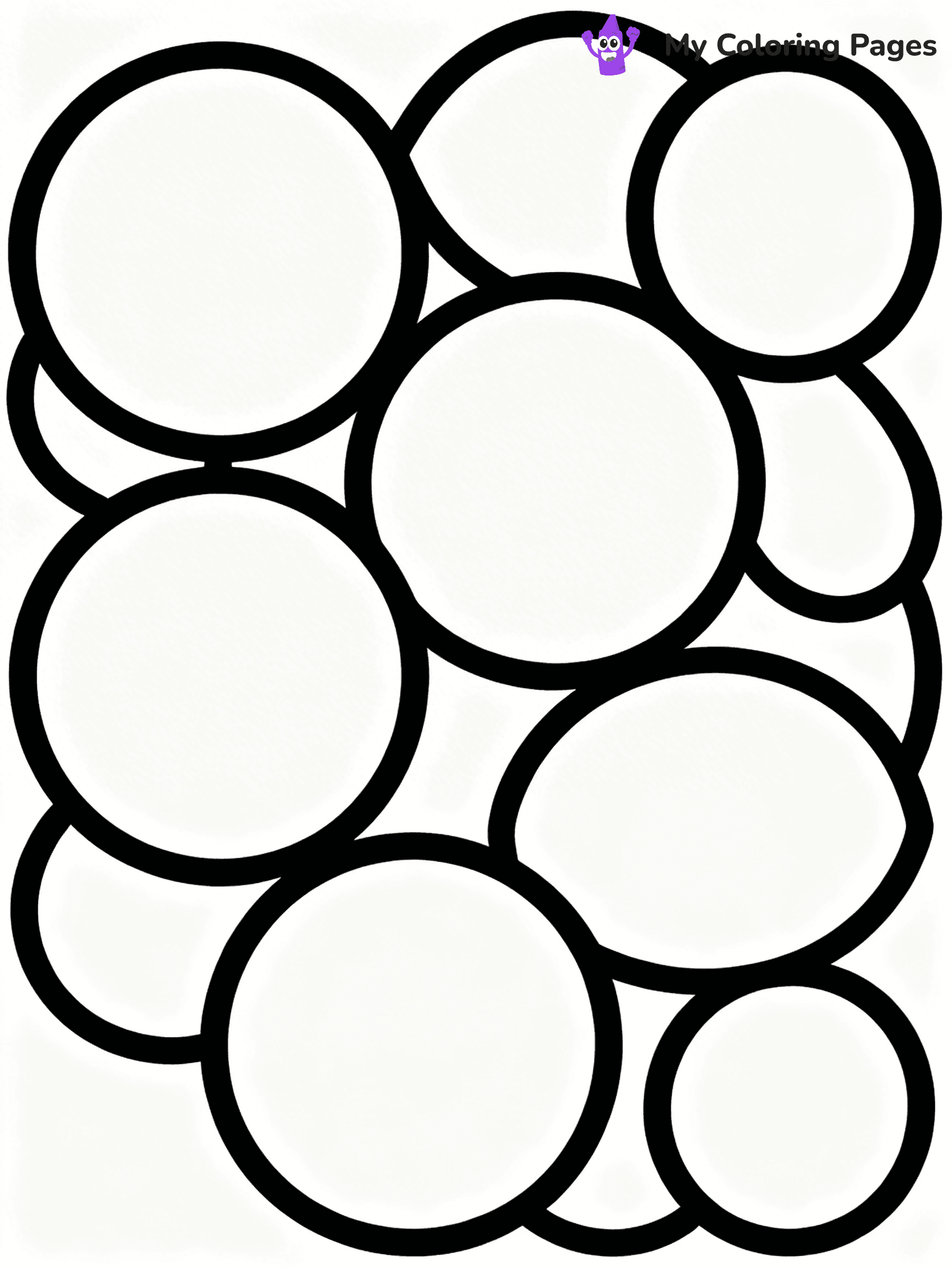 Circle Coloring Pages - 37