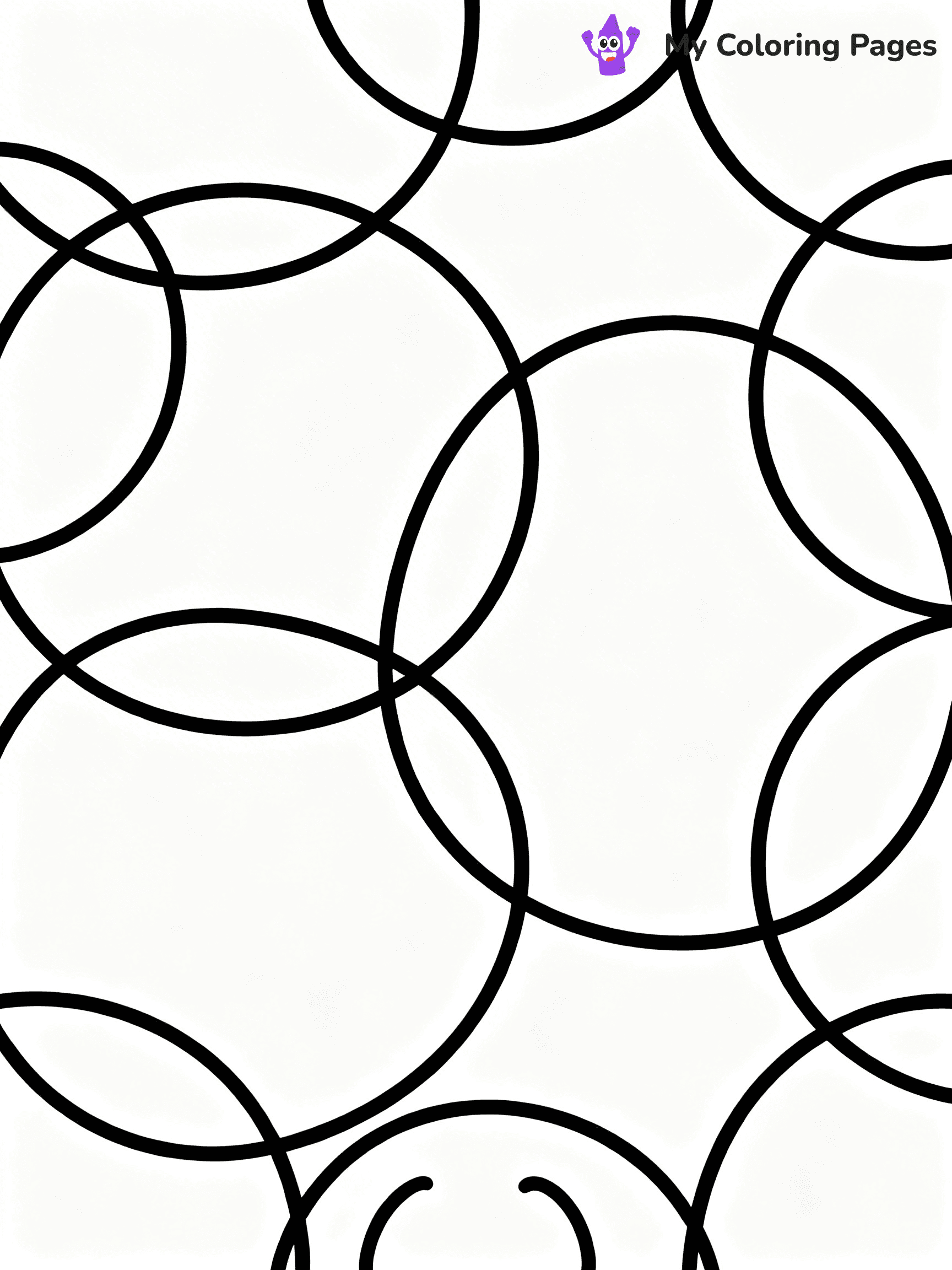 Circle Coloring Pages - 34