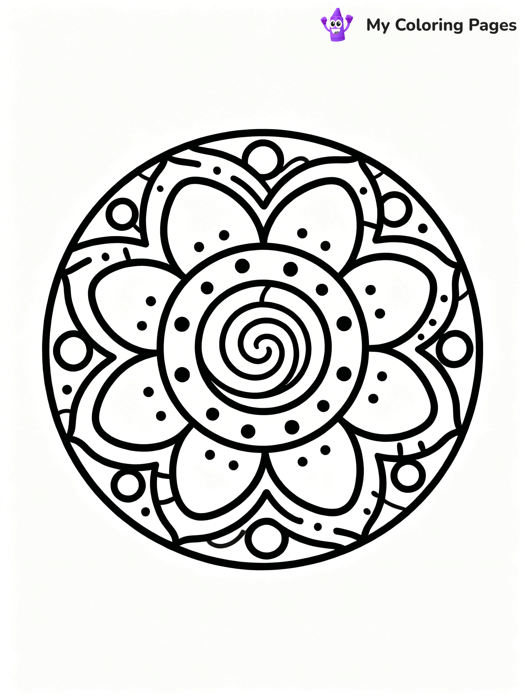 Circle Coloring Pages - 31