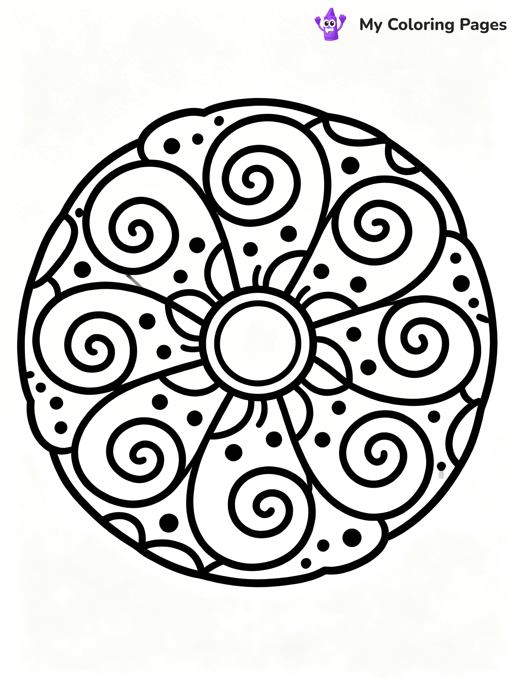 Circle Coloring Pages - 29