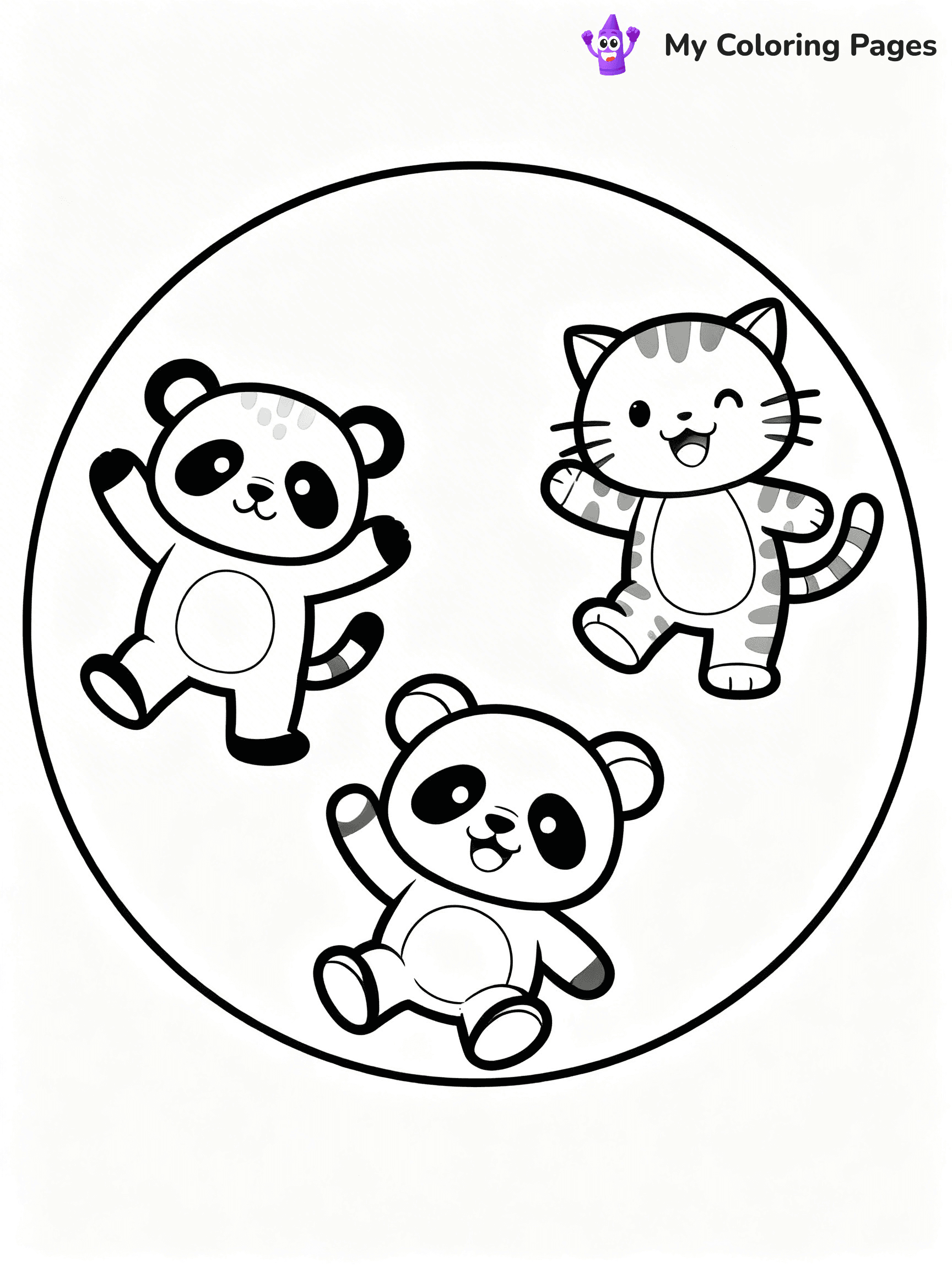 Circle Coloring Pages - 24