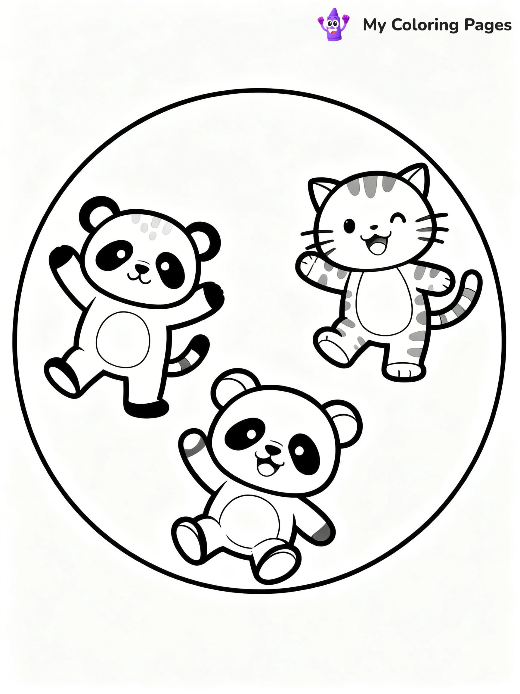 Circle Coloring Pages - 24