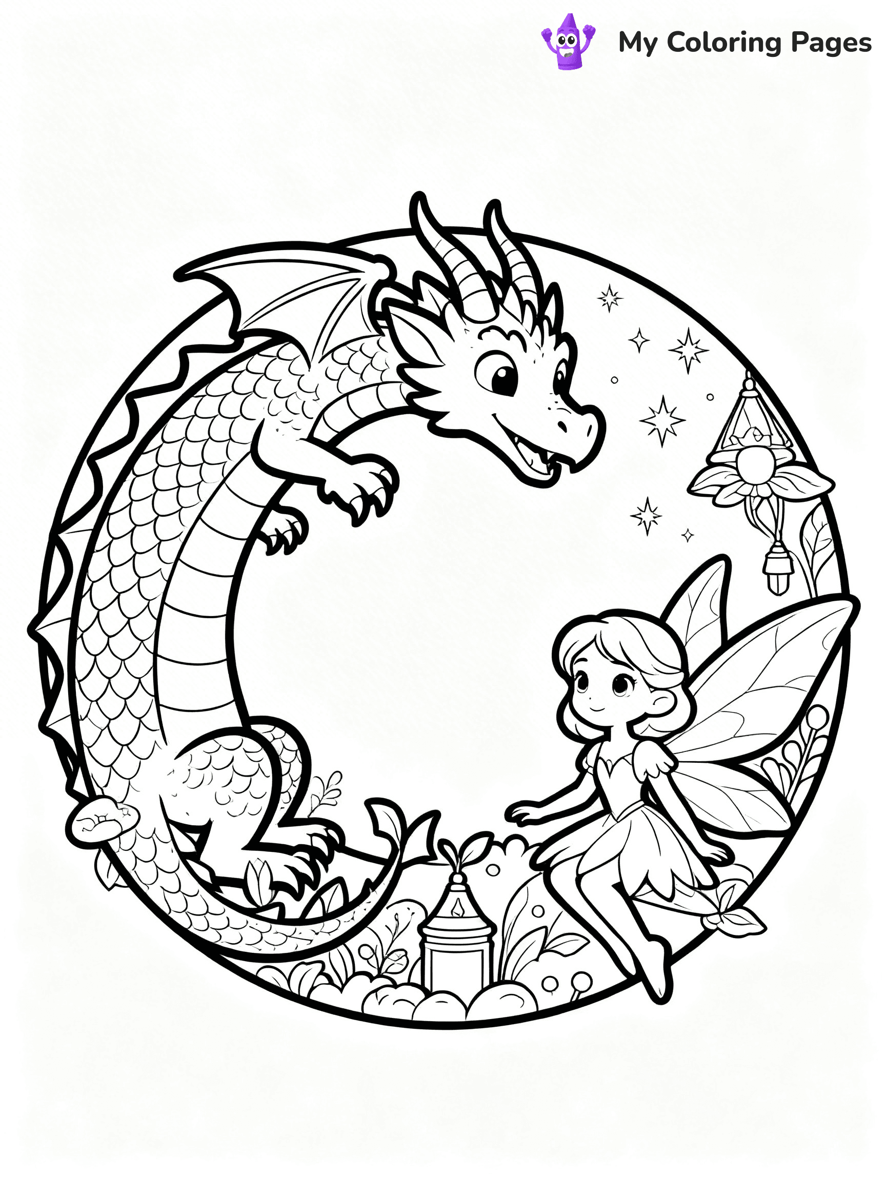 Circle Coloring Pages - 13