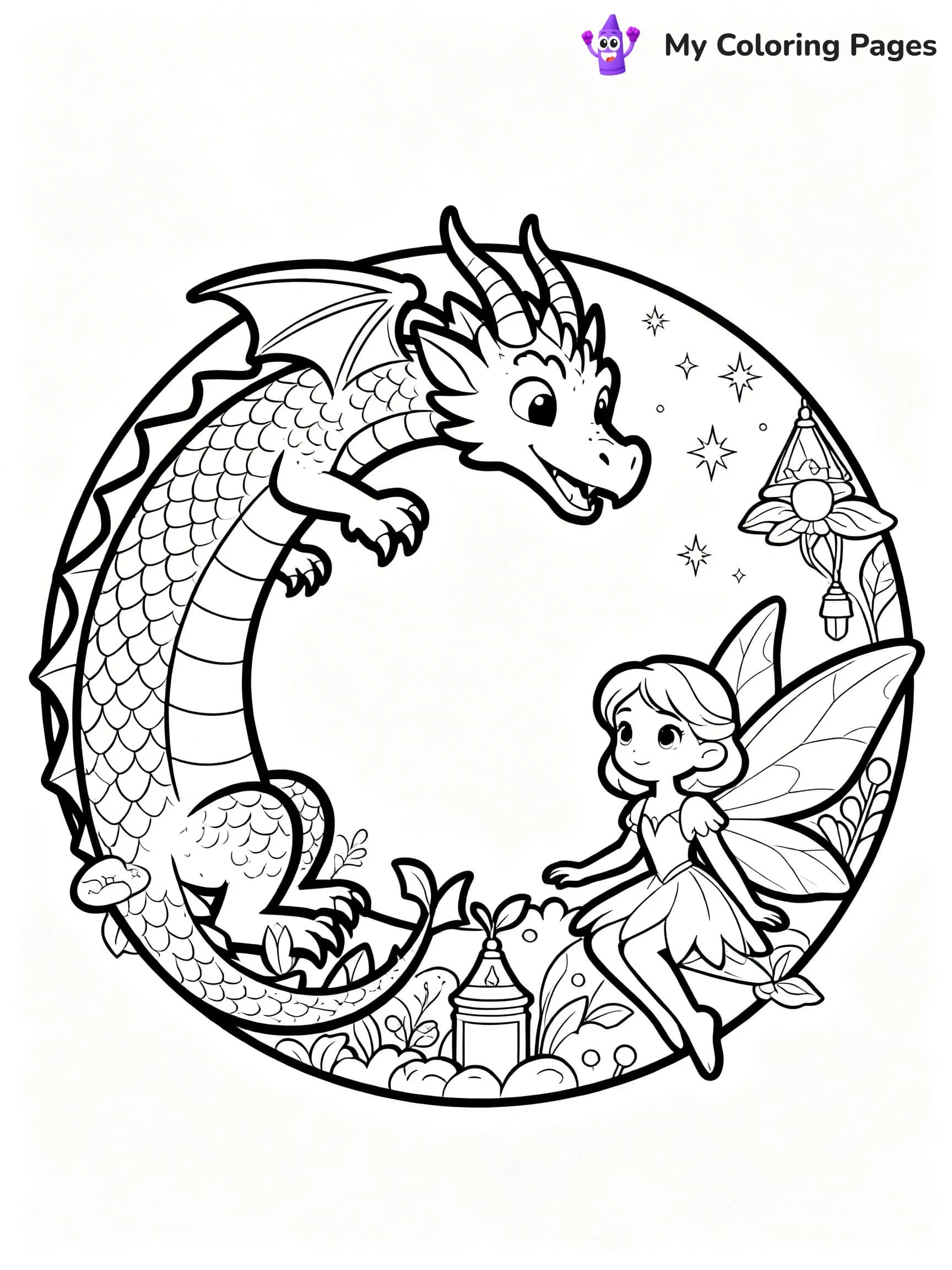 Circle Coloring Pages - 13