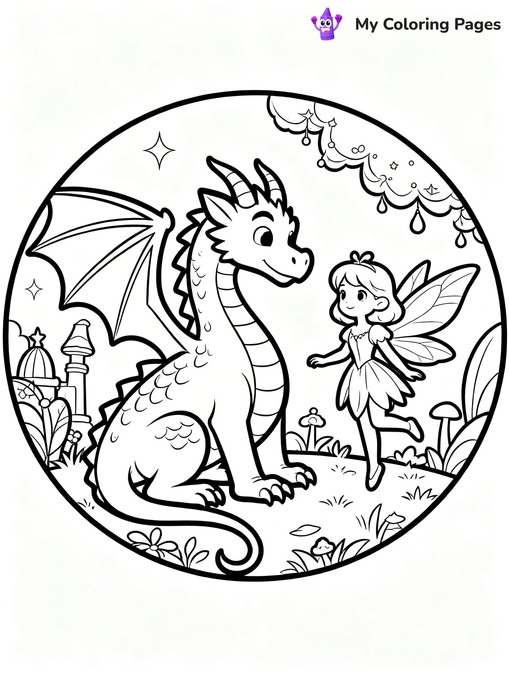 Circle Coloring Pages - 11