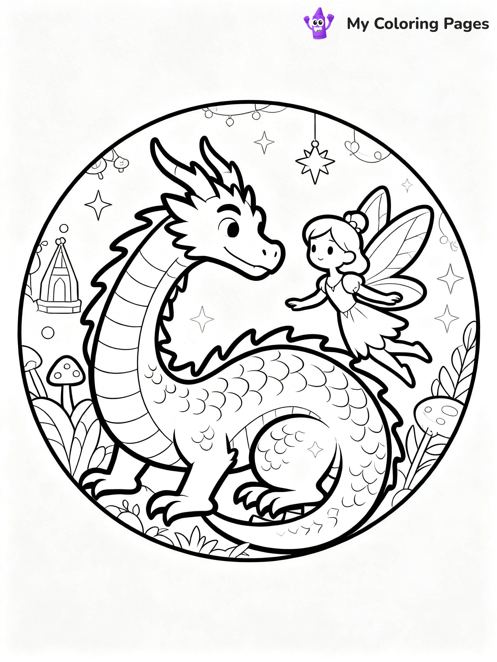 Circle Coloring Pages - 10