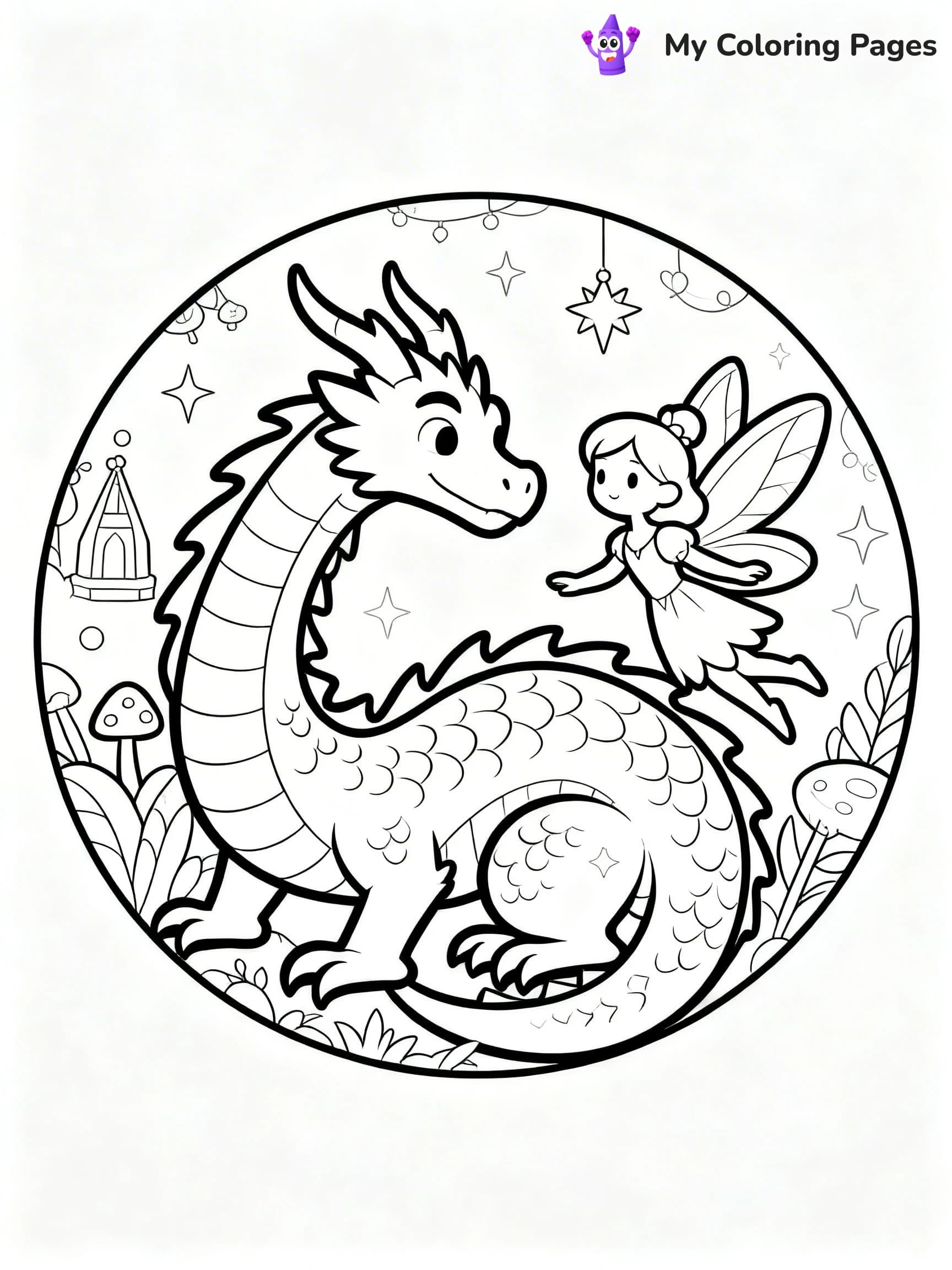 Circle Coloring Pages - 10