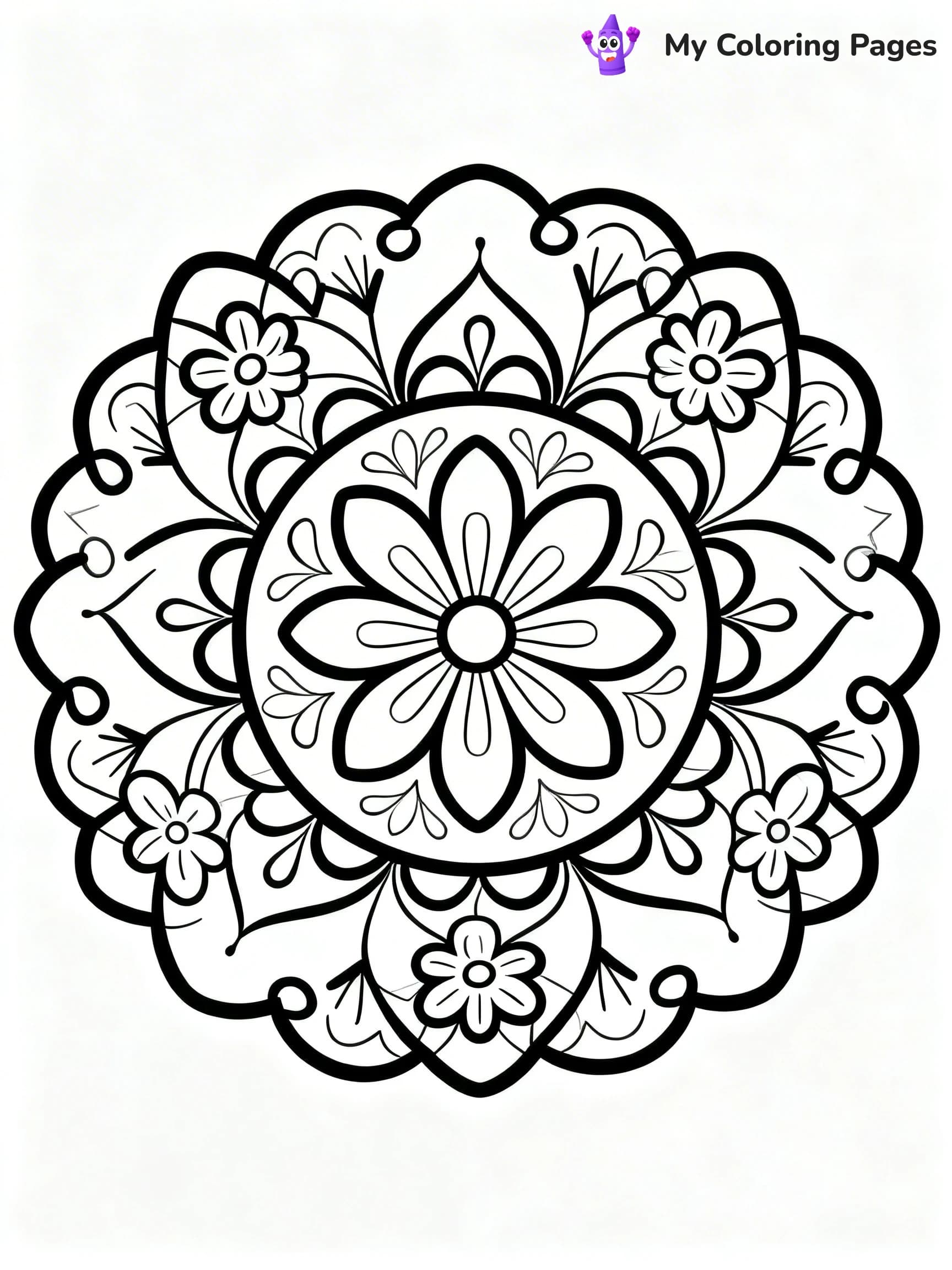 Circle Coloring Pages - 9