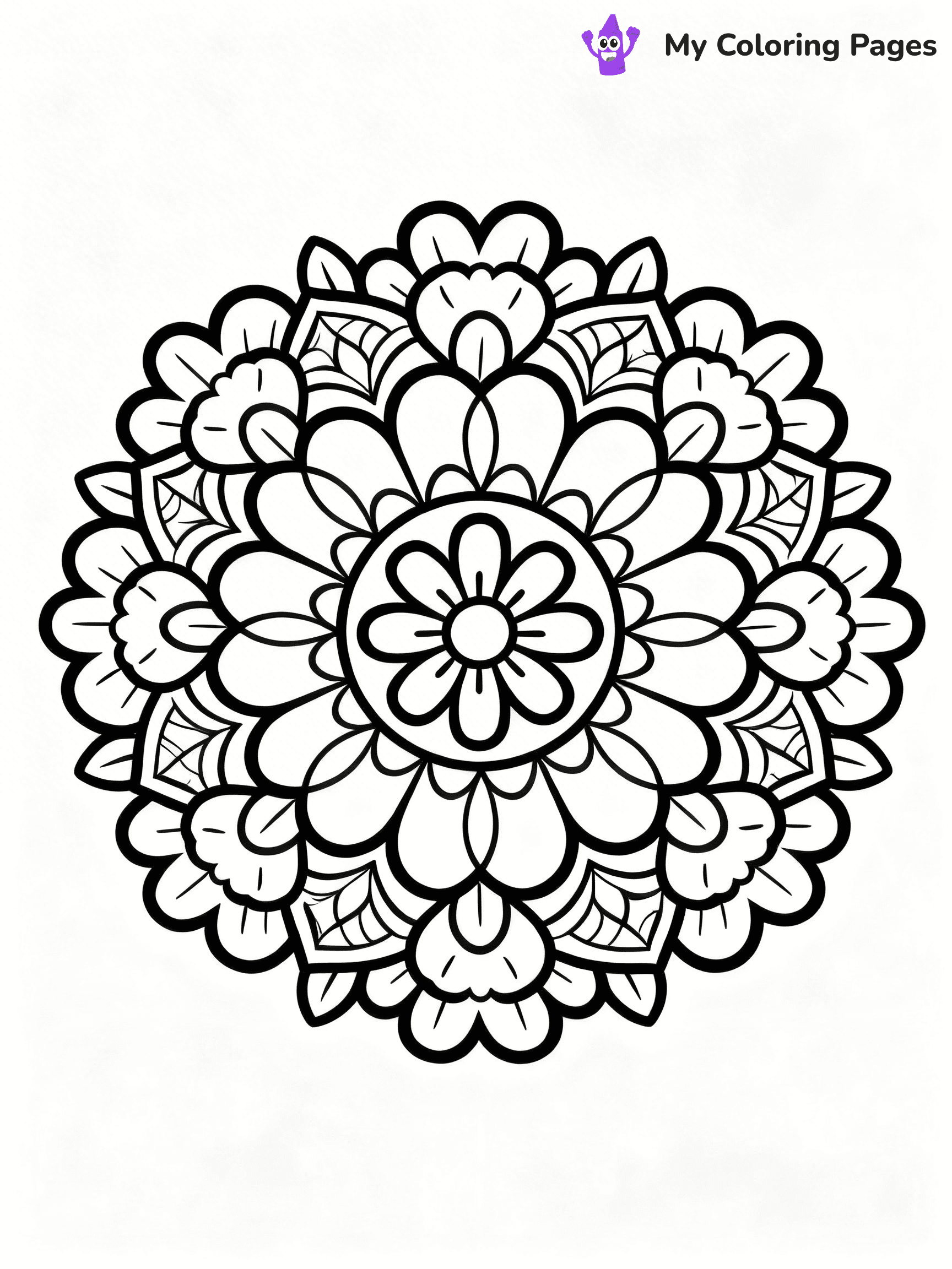 Circle Coloring Pages - 8