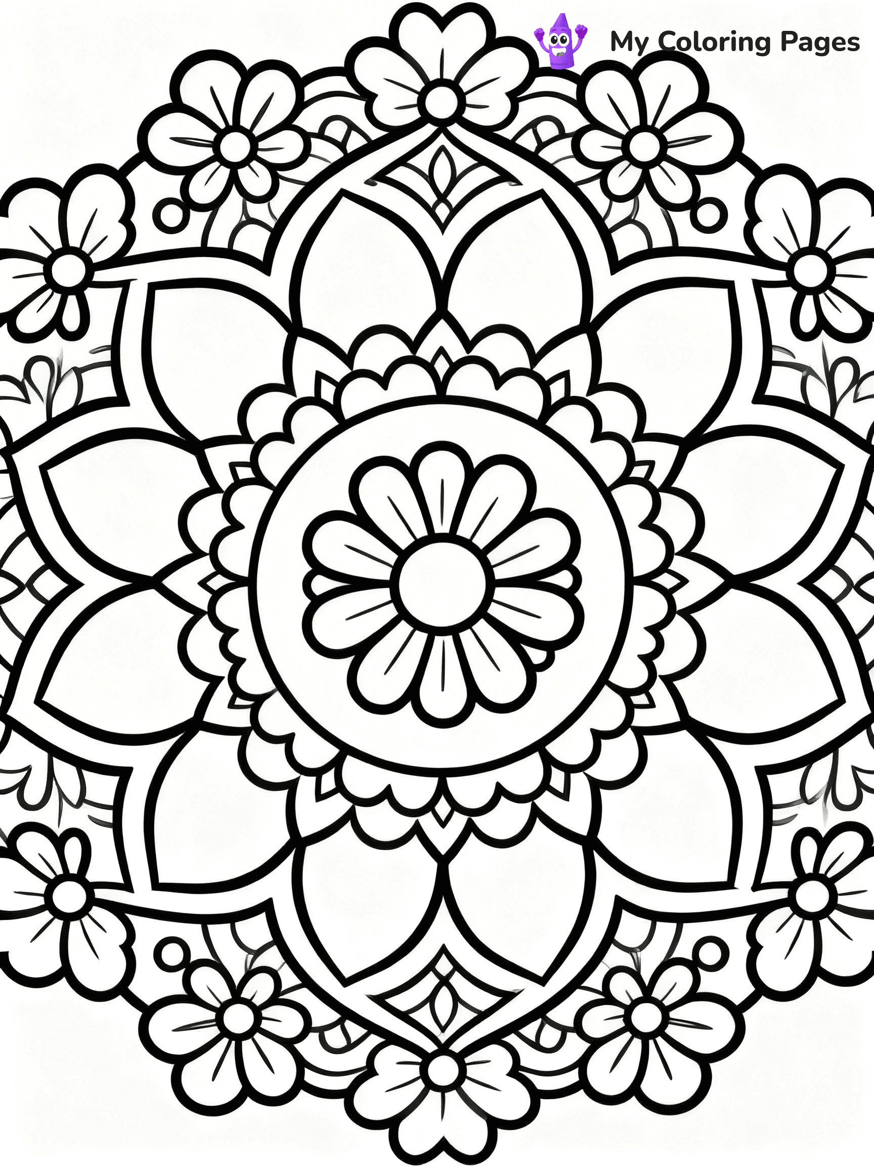 Circle Coloring Pages - 7