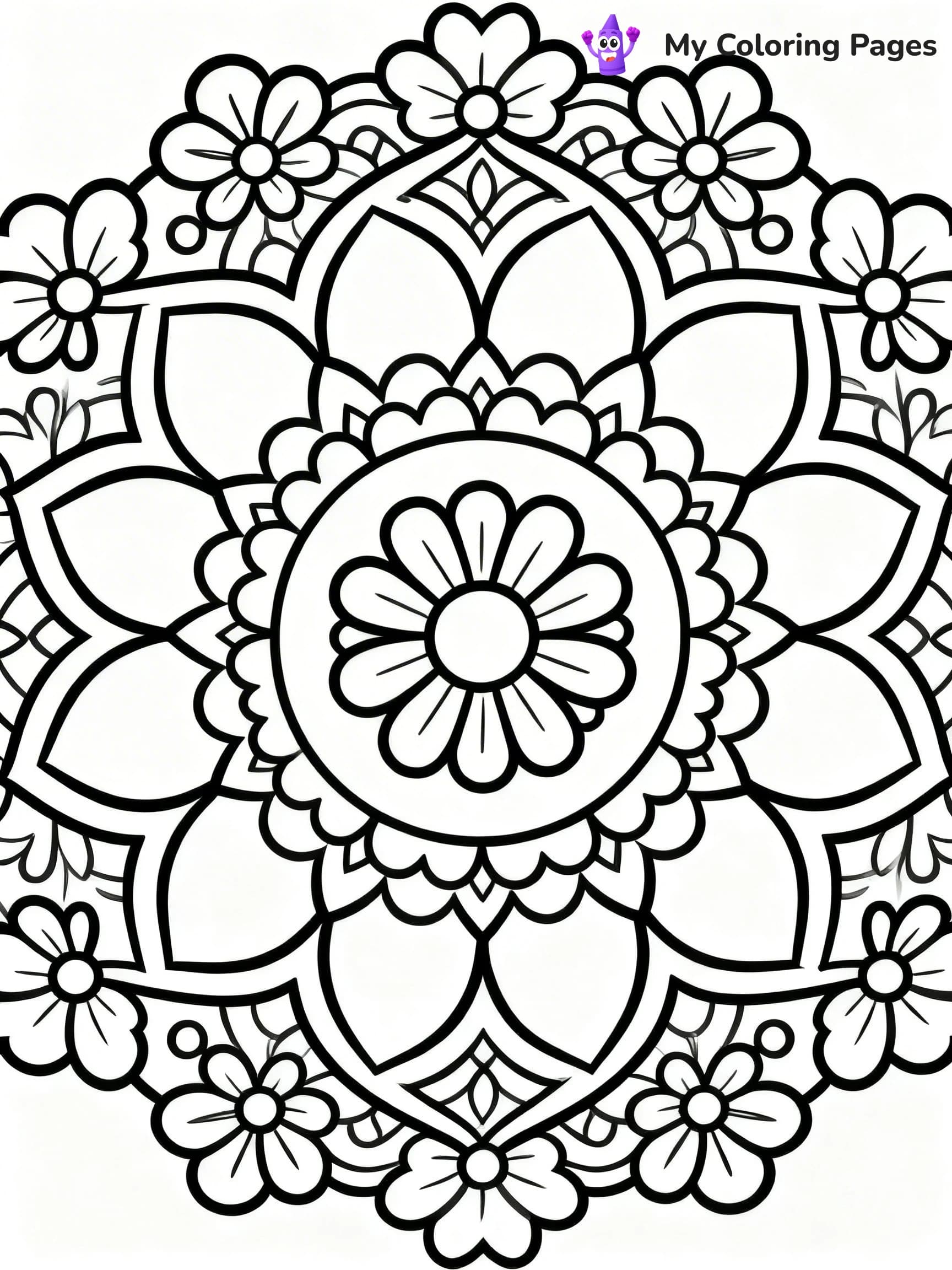 Circle Coloring Pages - 7