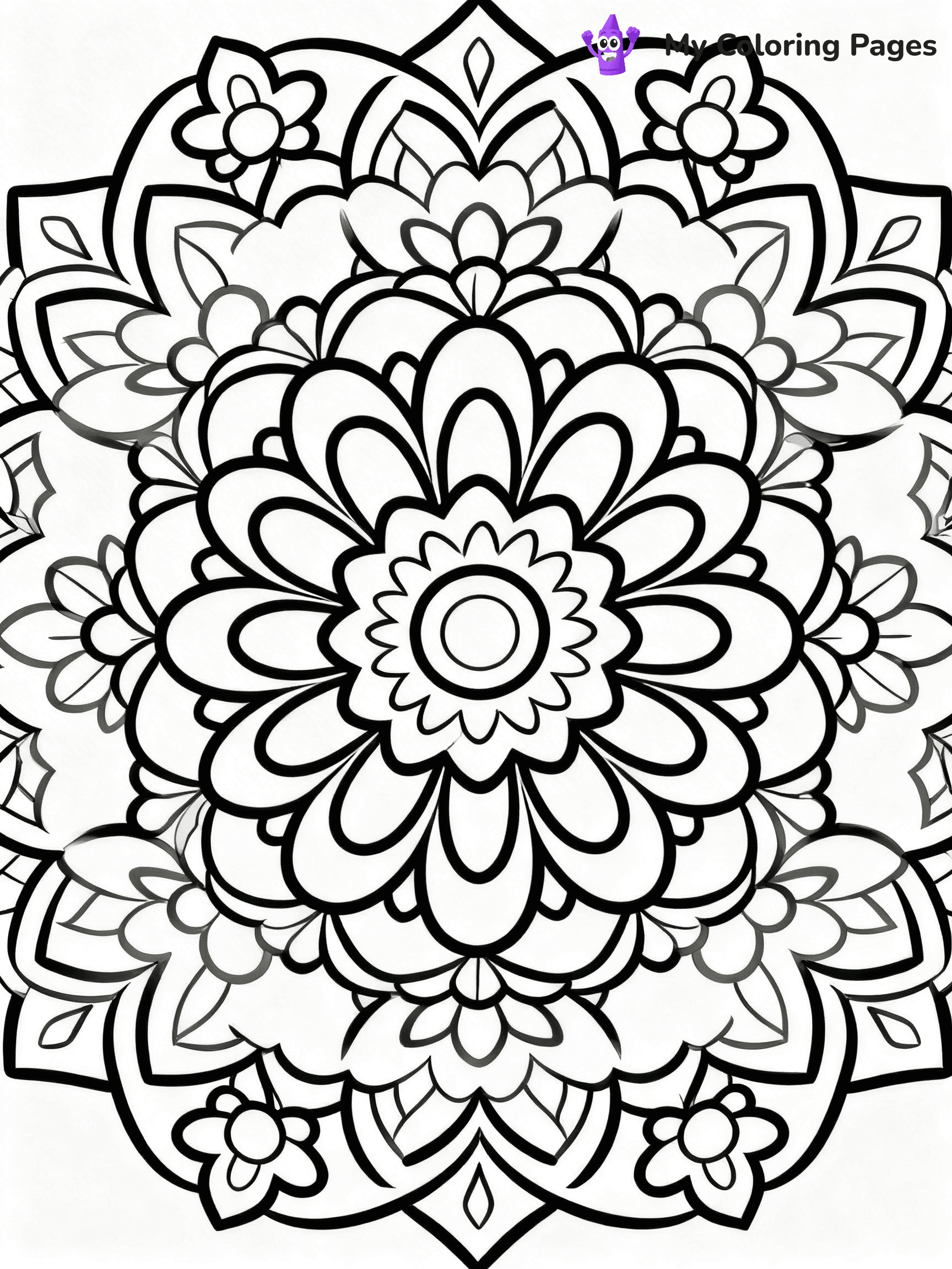 Circle Coloring Pages - 4