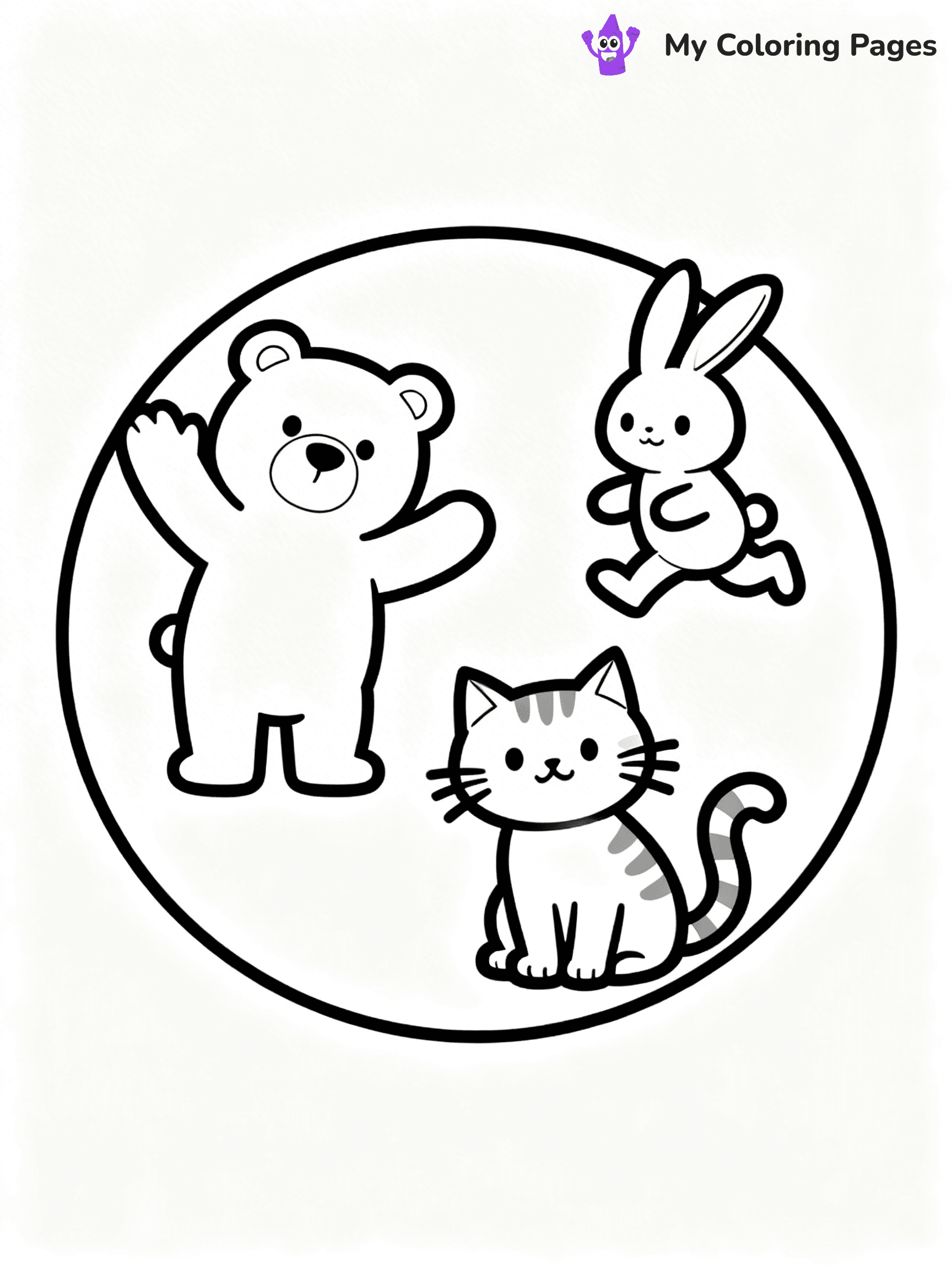 Circle Coloring Pages - 2