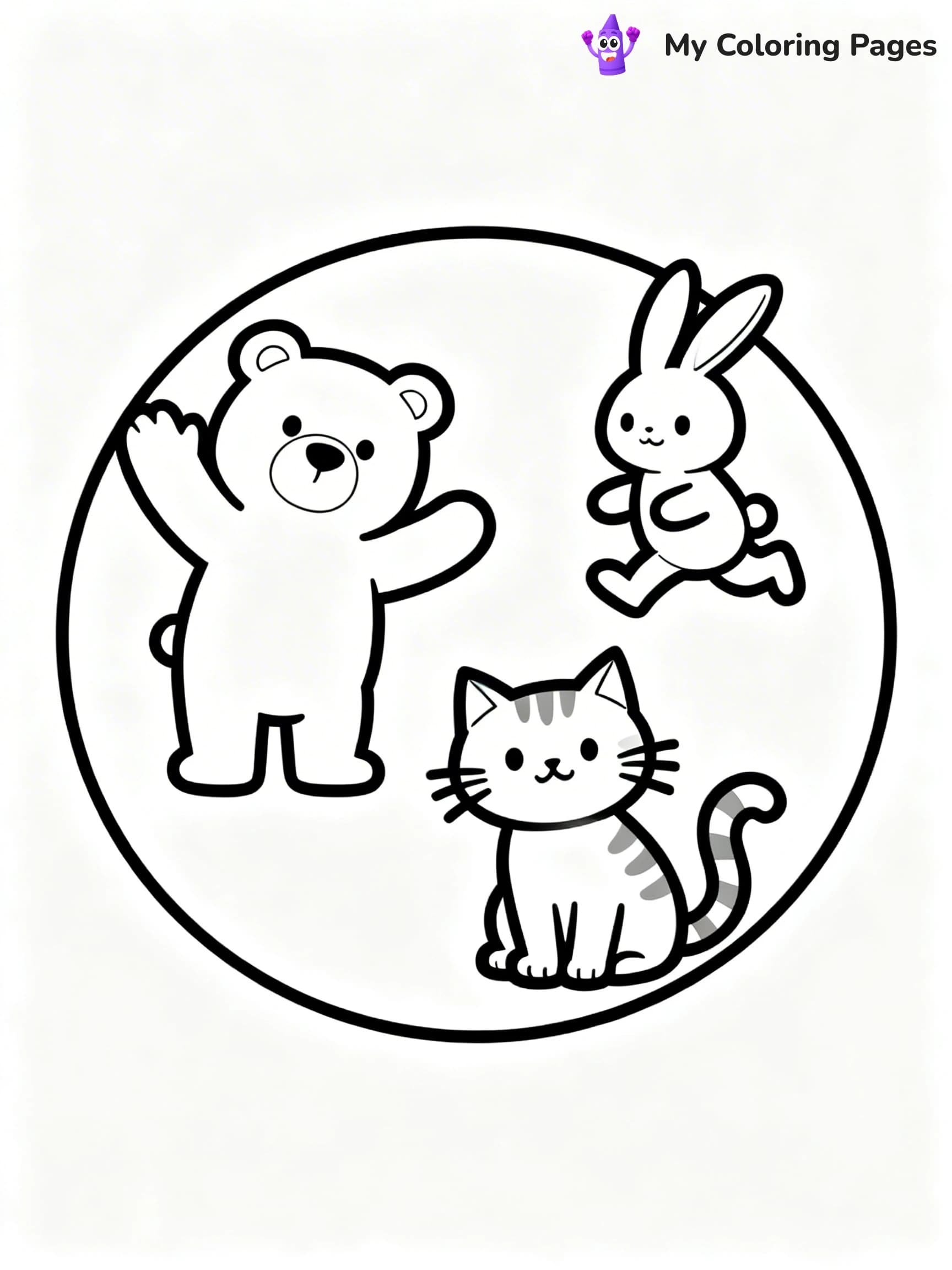 Circle Coloring Pages - 2