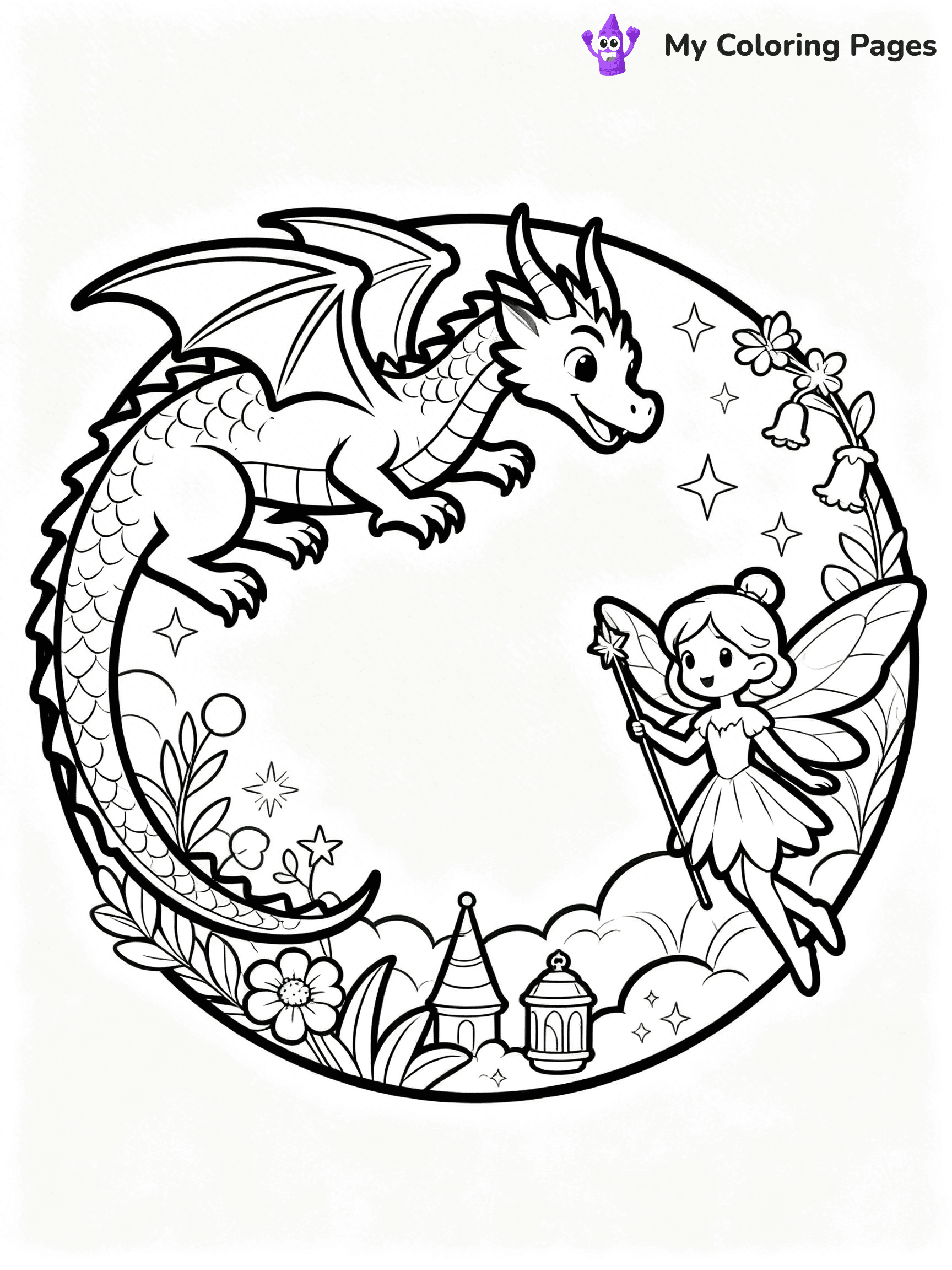 Circle Coloring Pages - 1