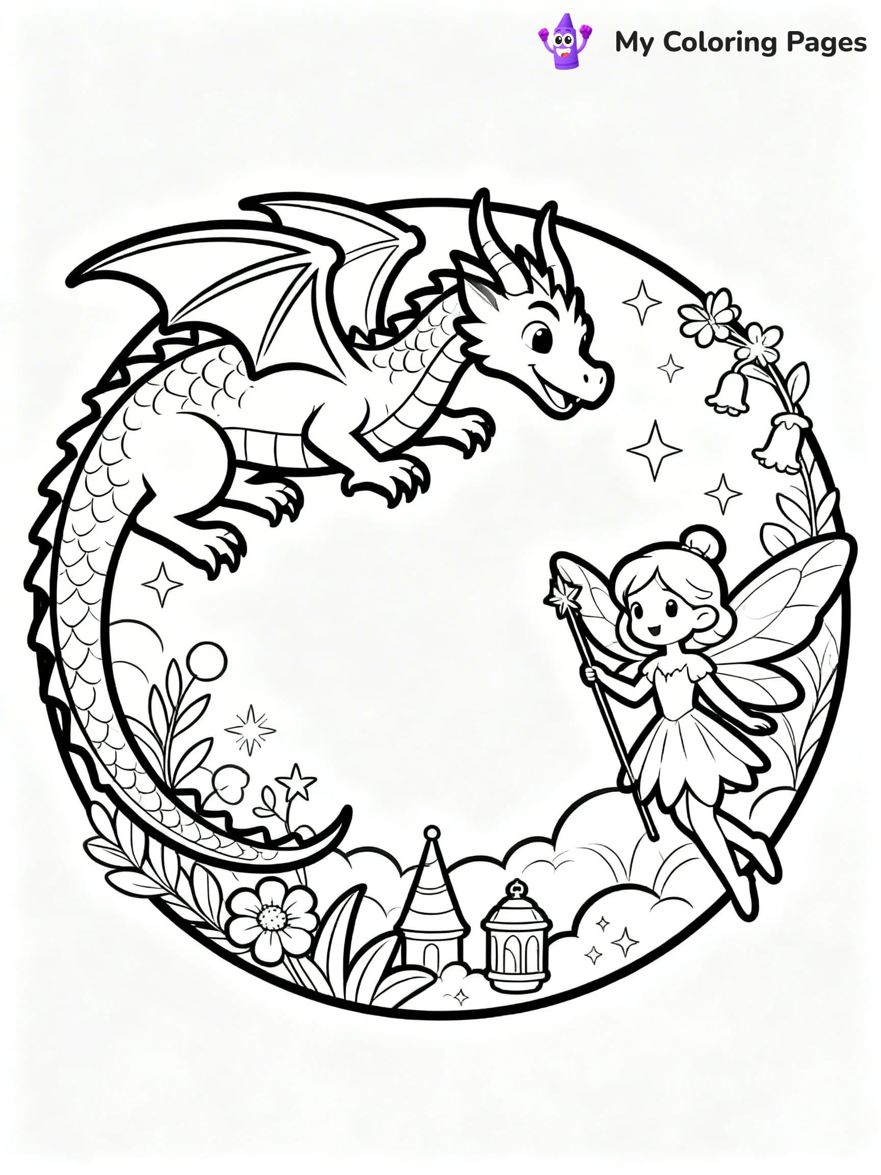 Circle Coloring Pages - 1