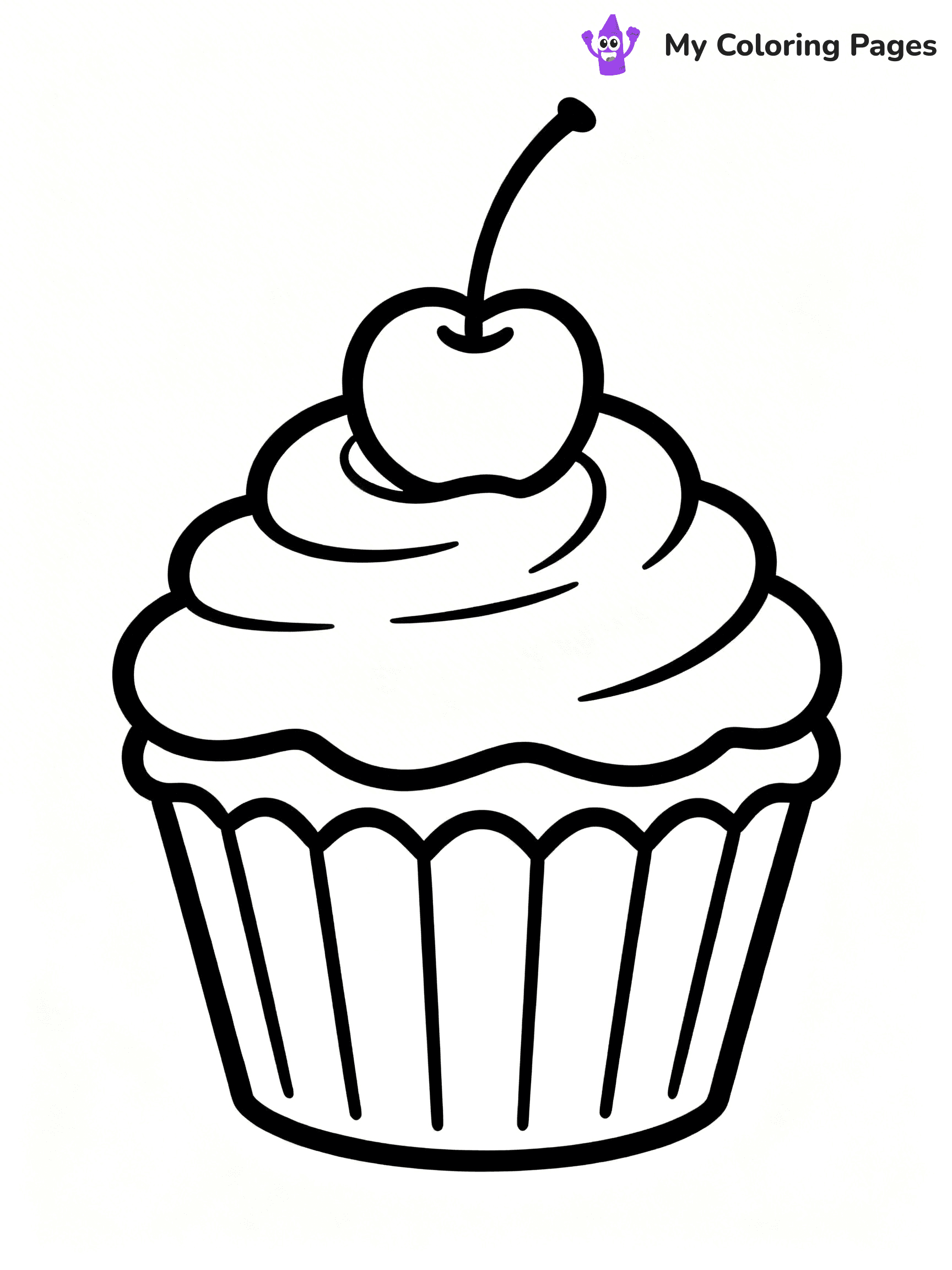Cute Food Coloring Pages - 32