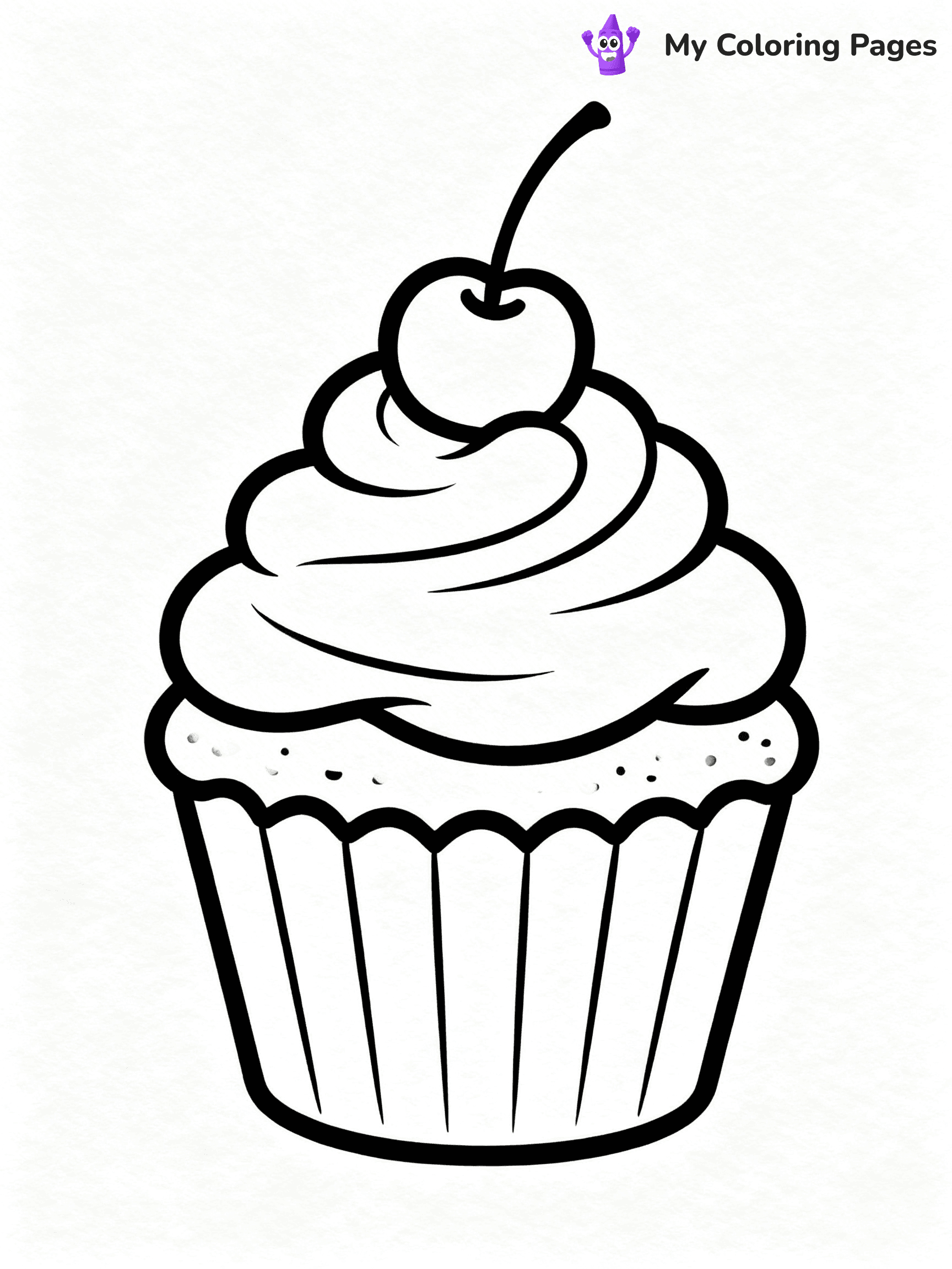 Cute Food Coloring Pages - 30