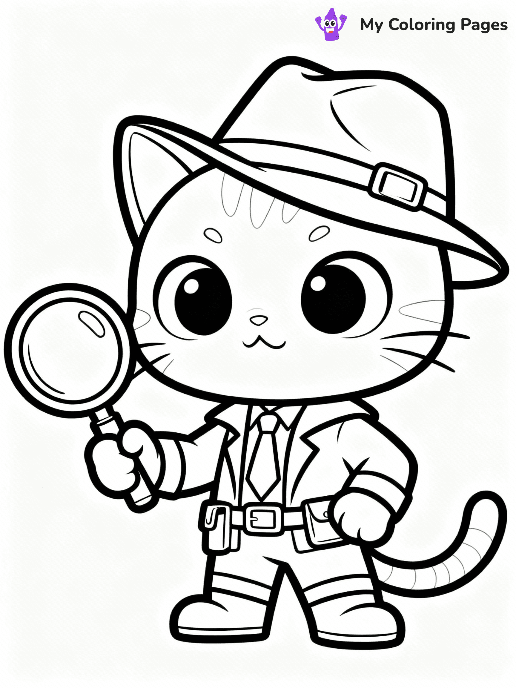 Super Kitties Coloring Pages - 11
