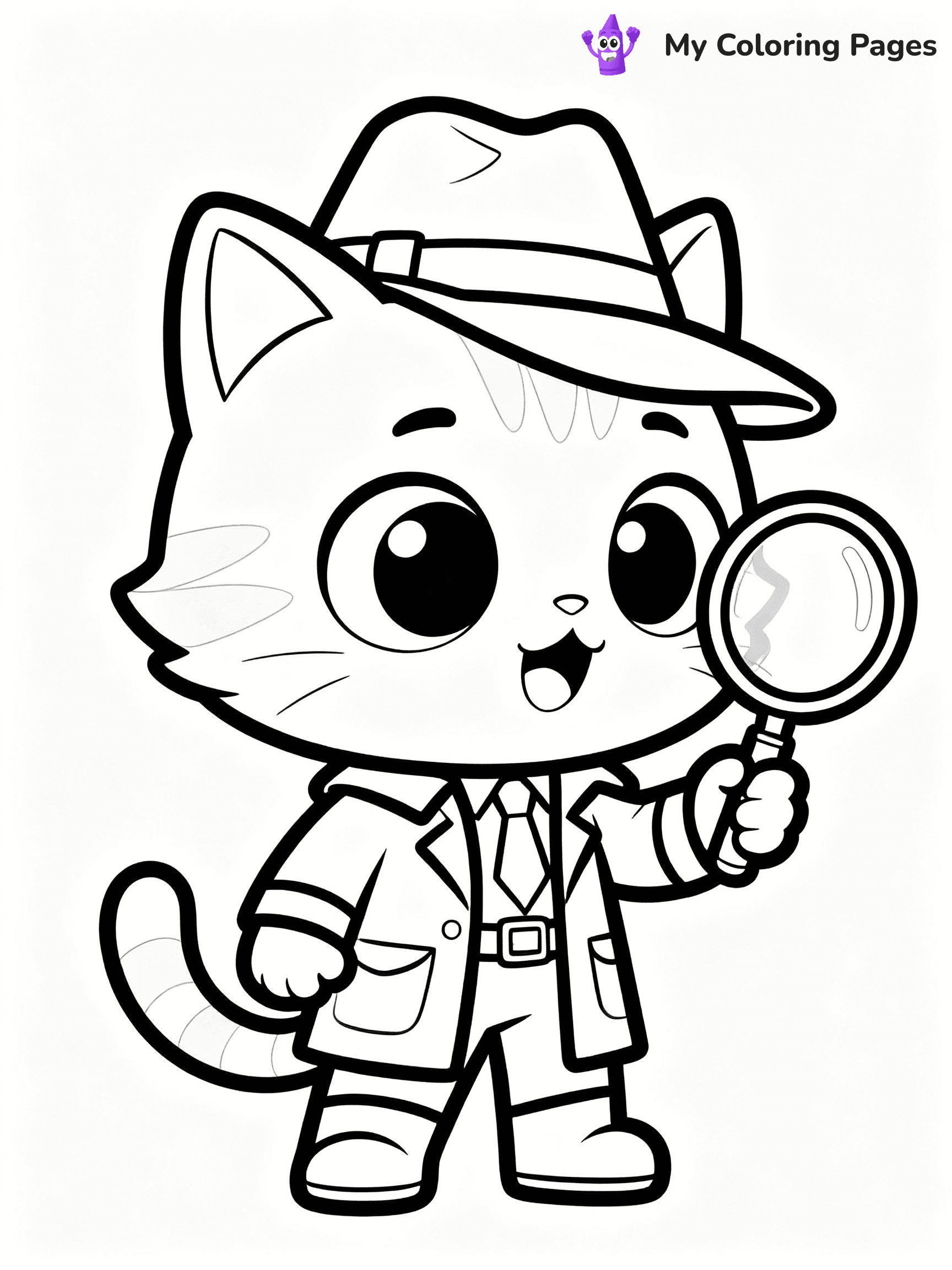Super Kitties Coloring Pages - 6