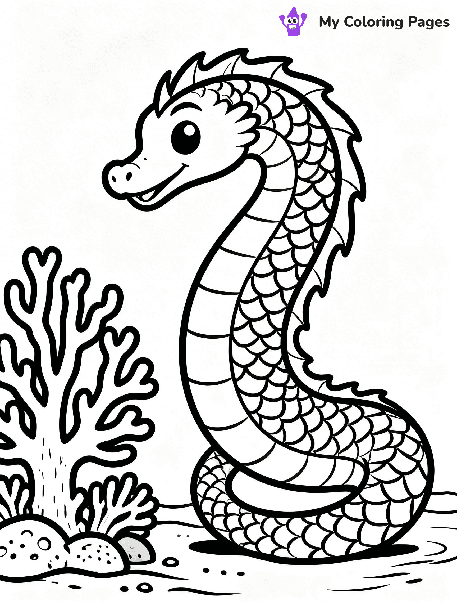 Realistic Dragon Coloring Pages For Adults - 96