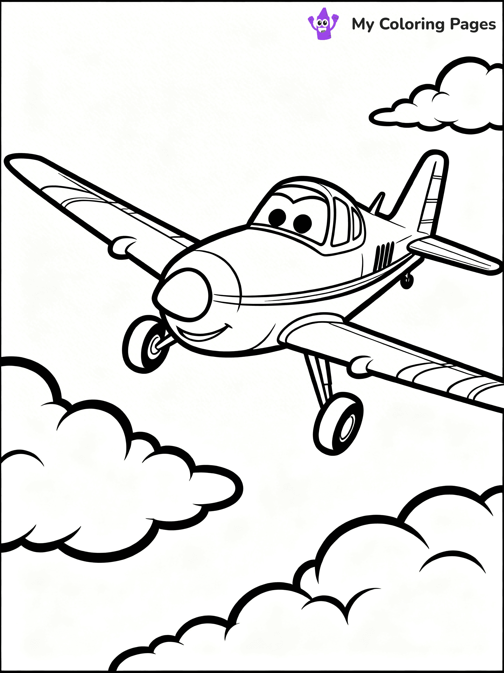 Dusty Crophopper Coloring Pages - 29