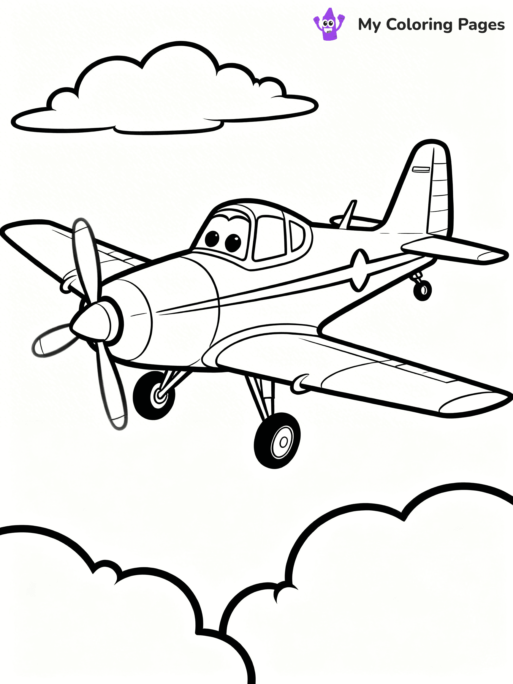 Dusty Crophopper Coloring Pages - 26