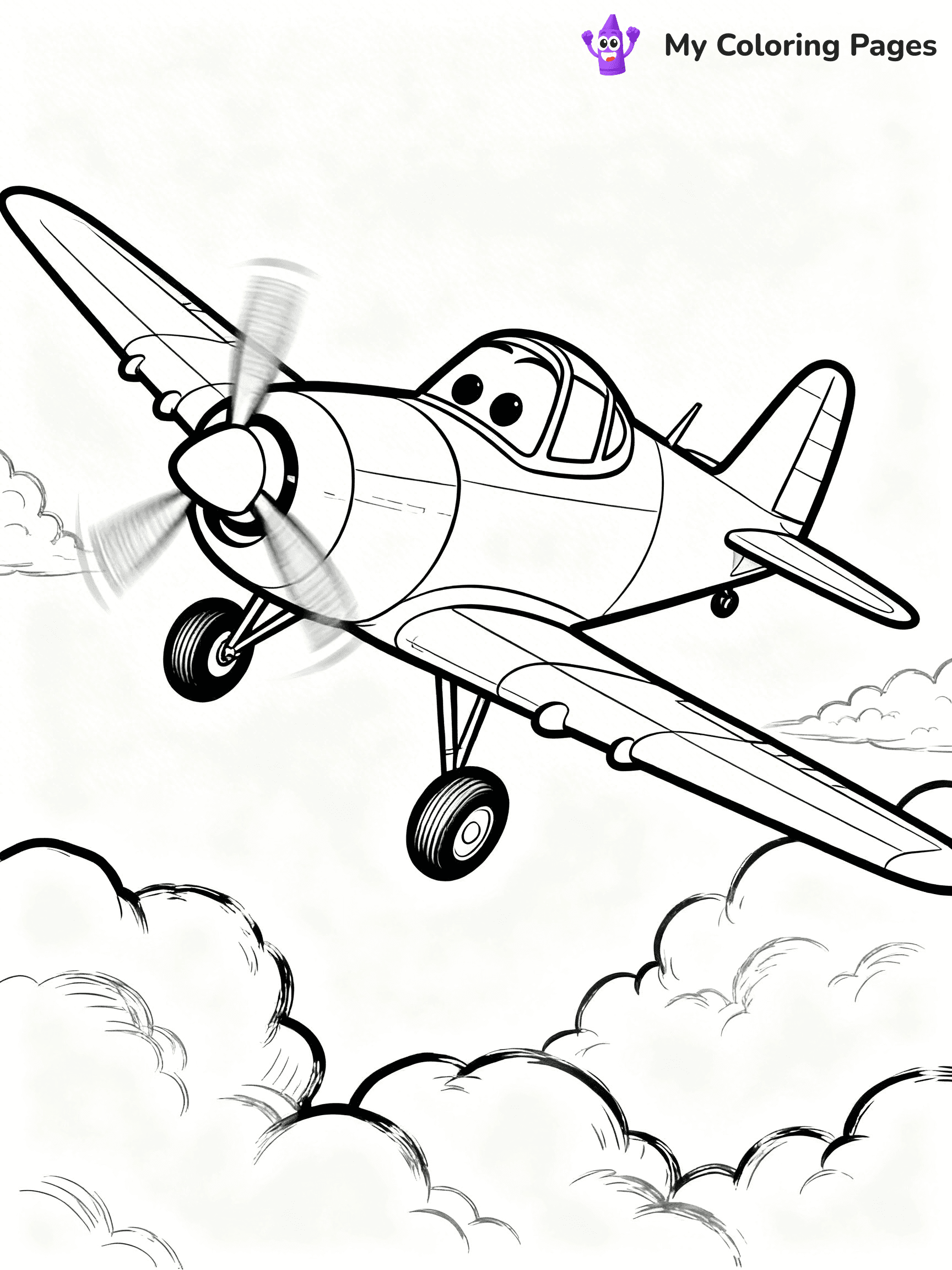 Dusty Crophopper Coloring Pages - 24