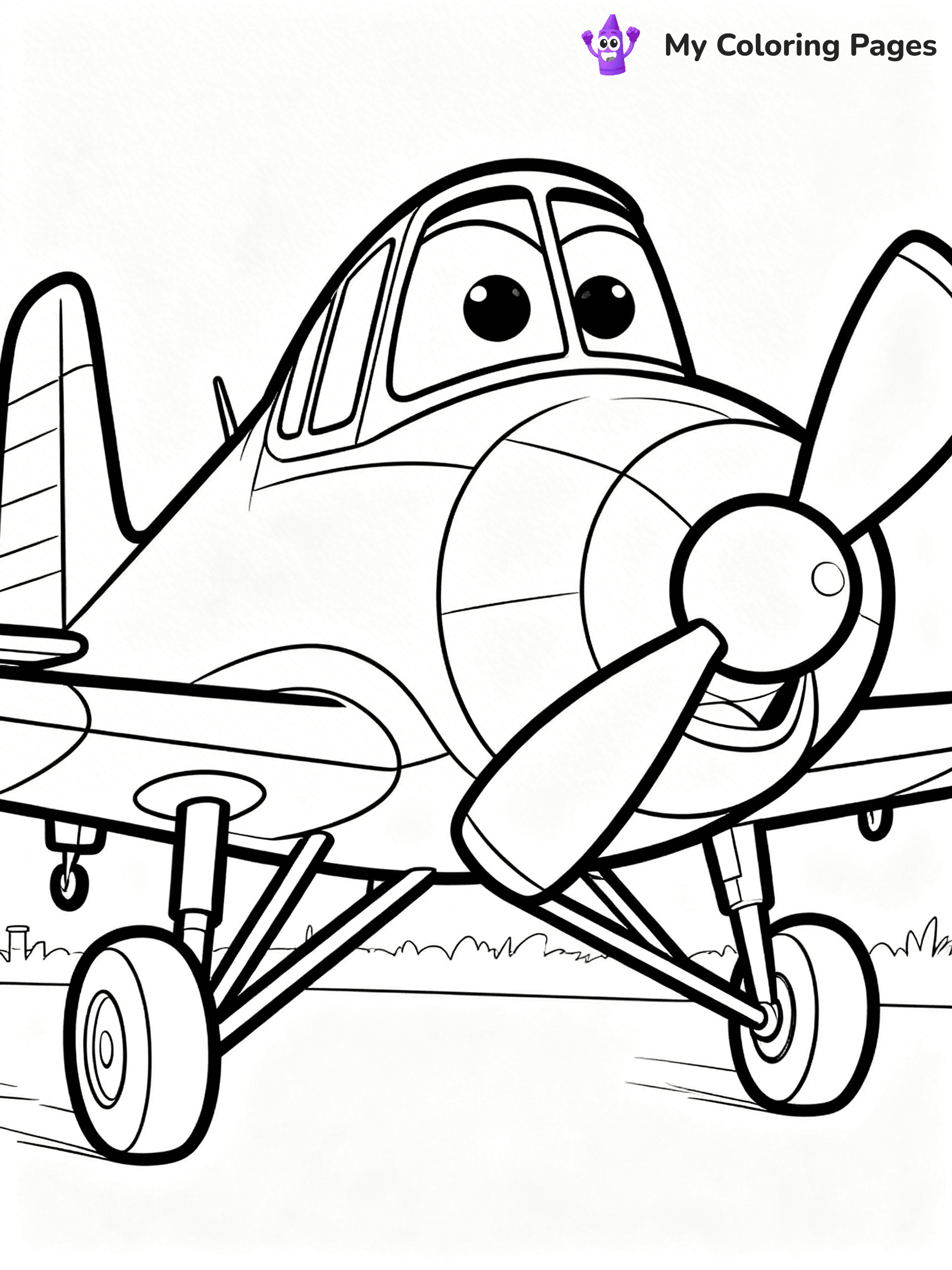 Dusty Crophopper Coloring Pages - 17