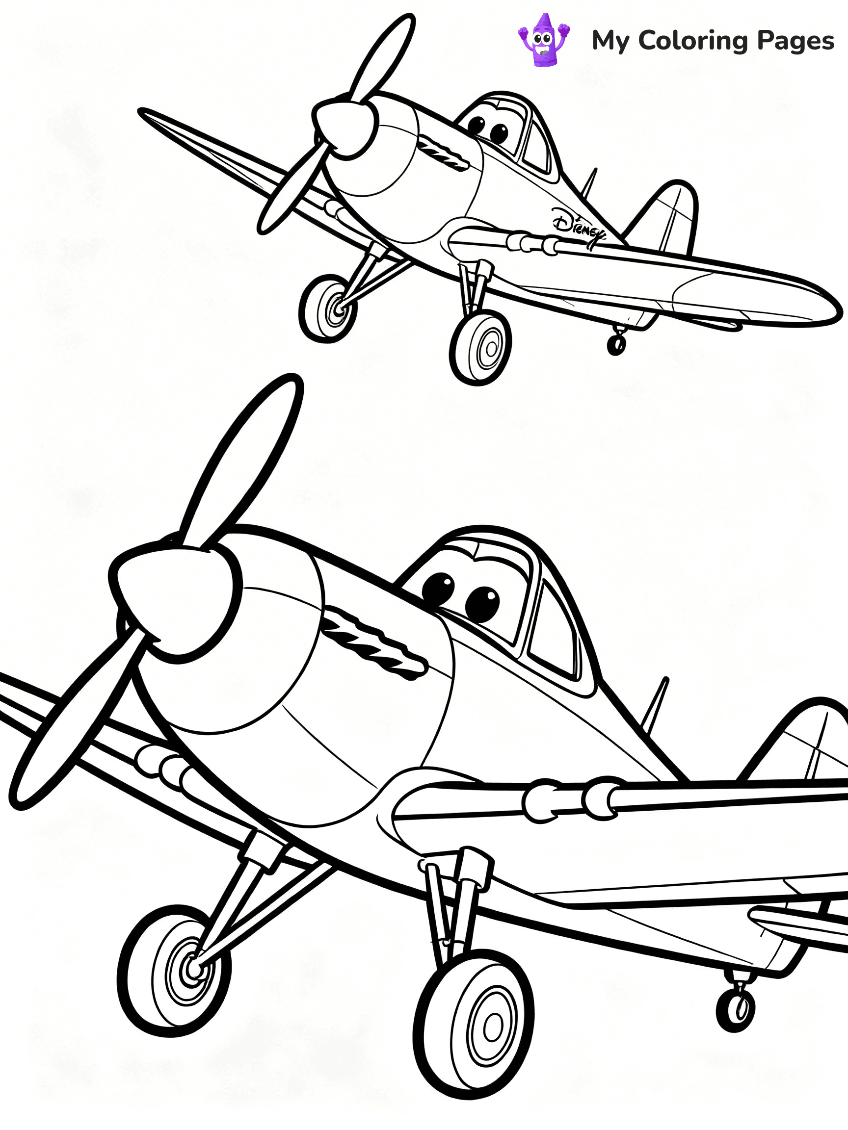 Dusty Crophopper Coloring Pages - 9