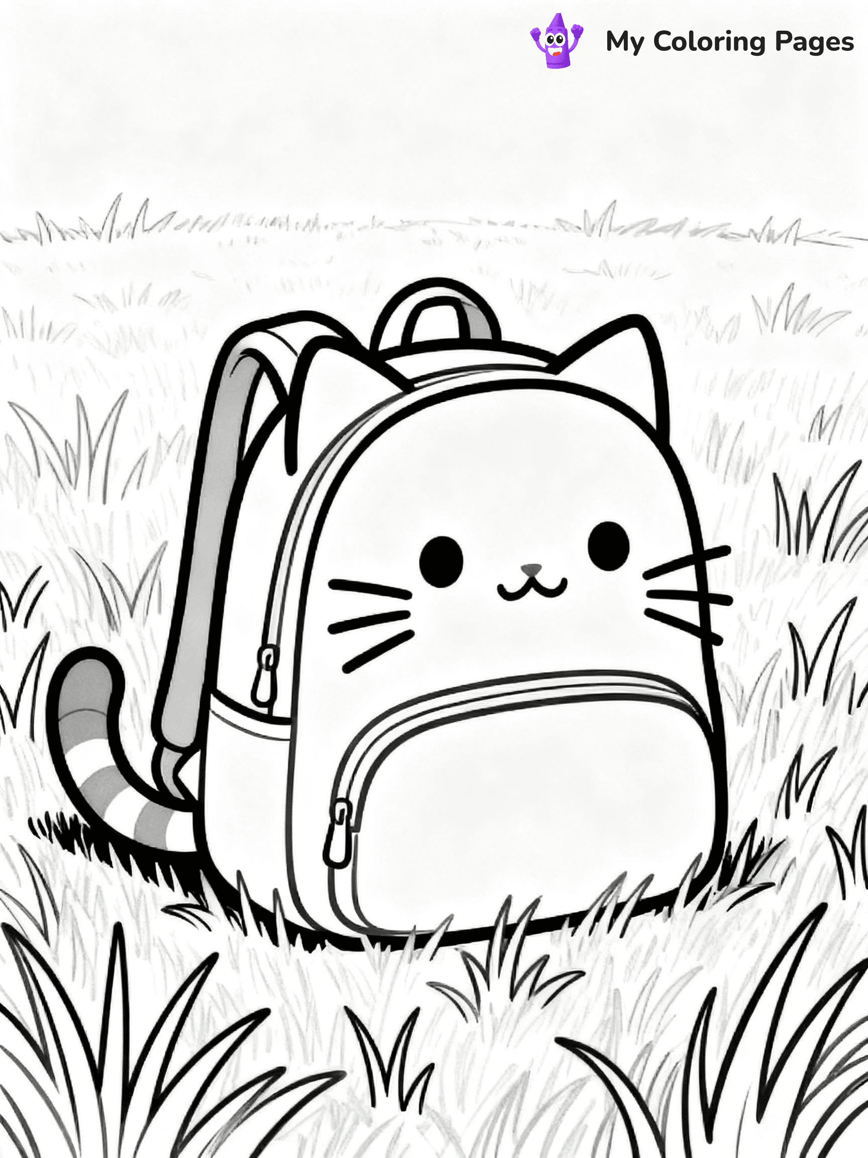 Backpack Coloring Pages - 60