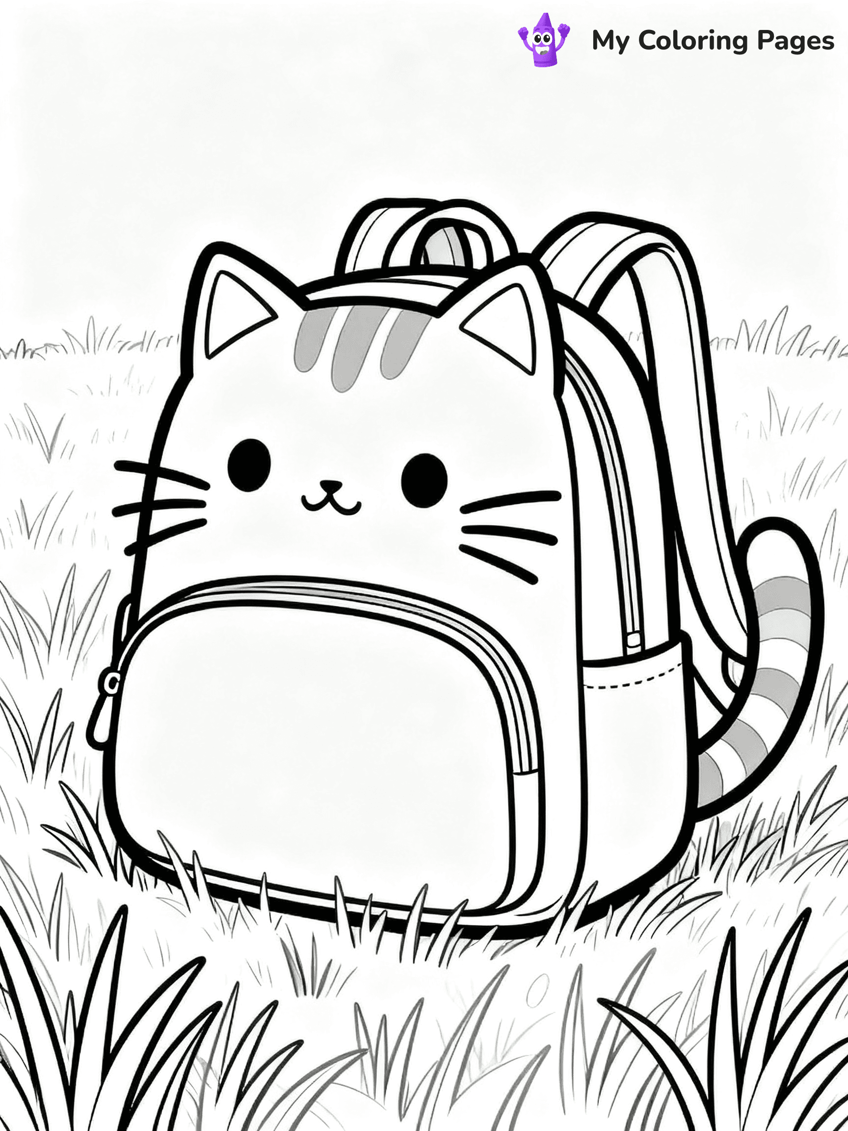 Backpack Coloring Pages - 58