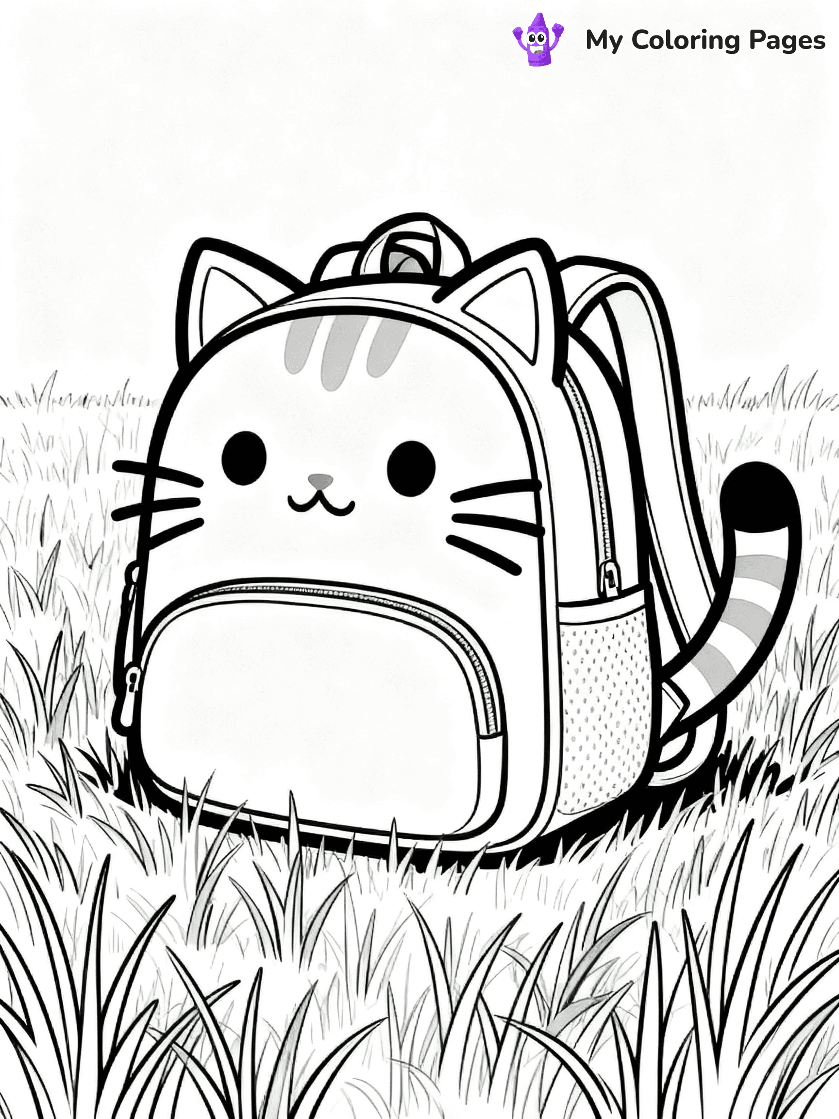 Backpack Coloring Pages - 55