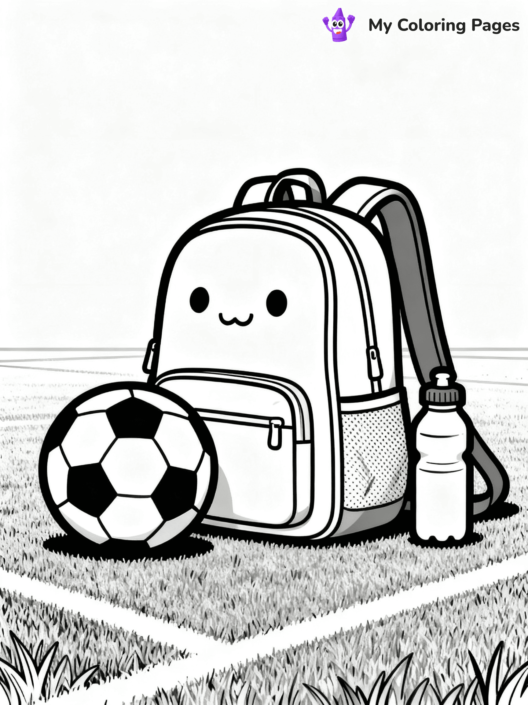 Backpack Coloring Pages - 54